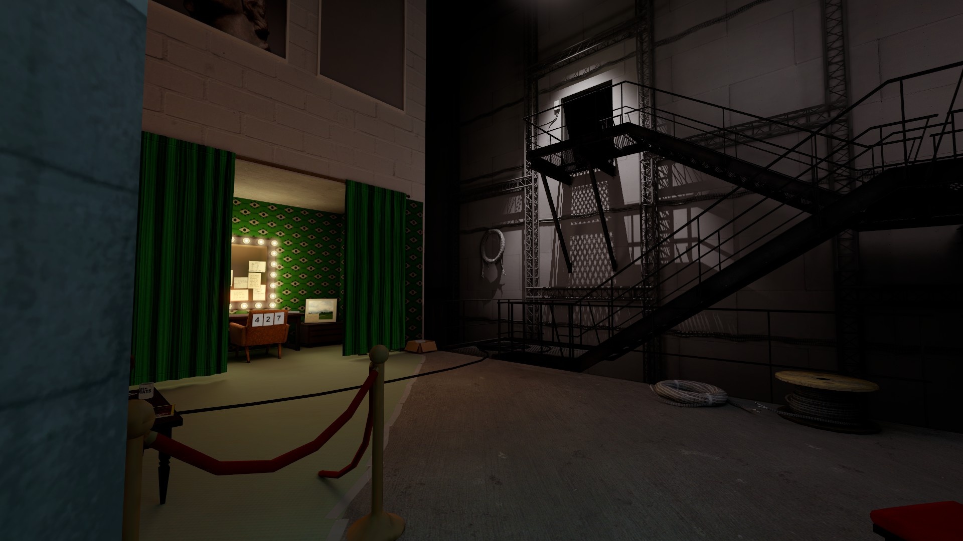 The Stanley Parable Ultra Deluxe: Elevator Ending, Post-Memory Zone, Crows Crows Crows. 1920x1080 Full HD Wallpaper.