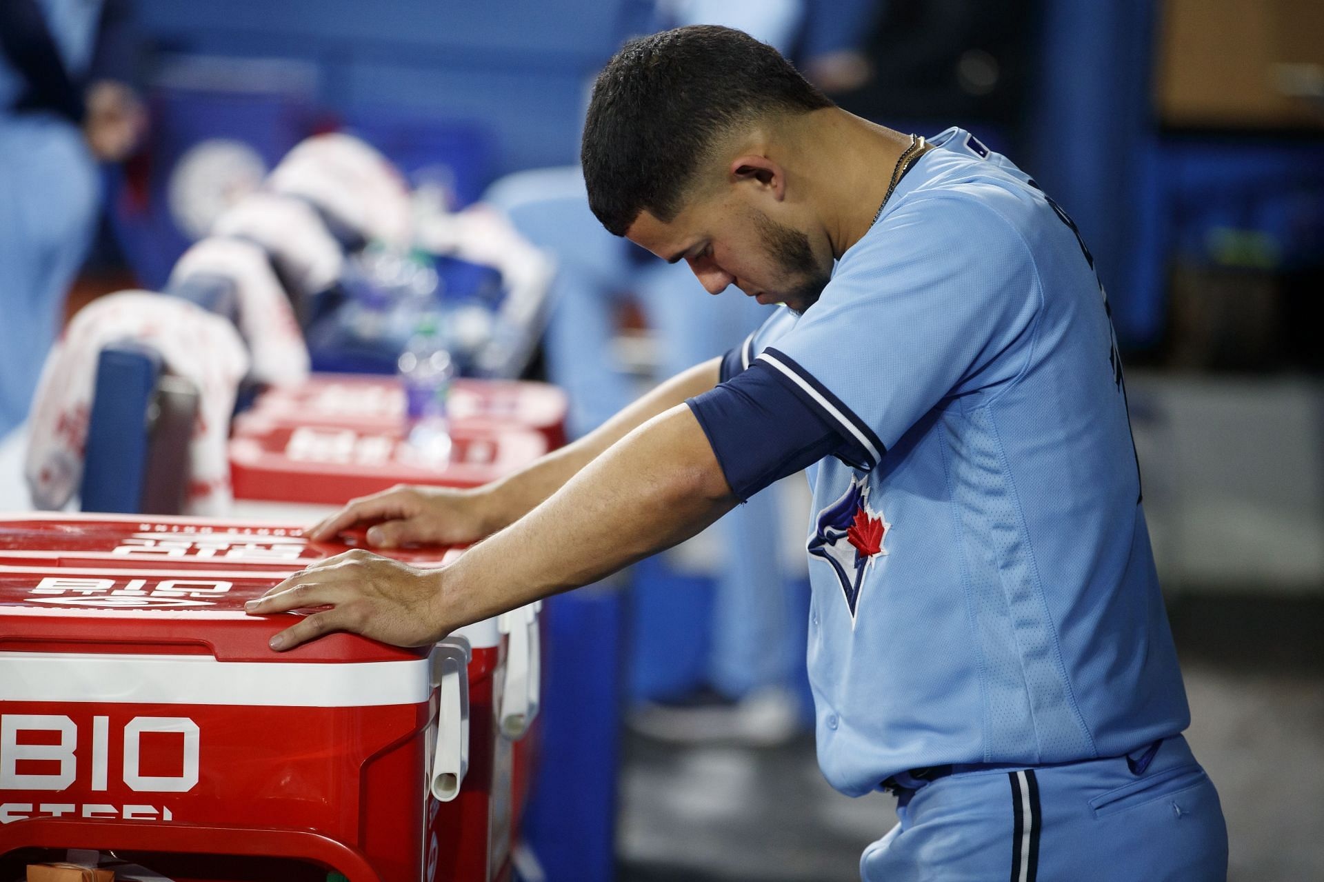 Toronto Blue Jays, Jose Berrios, Frustration with pitcher, Allows 6 runs, 1920x1280 HD Desktop