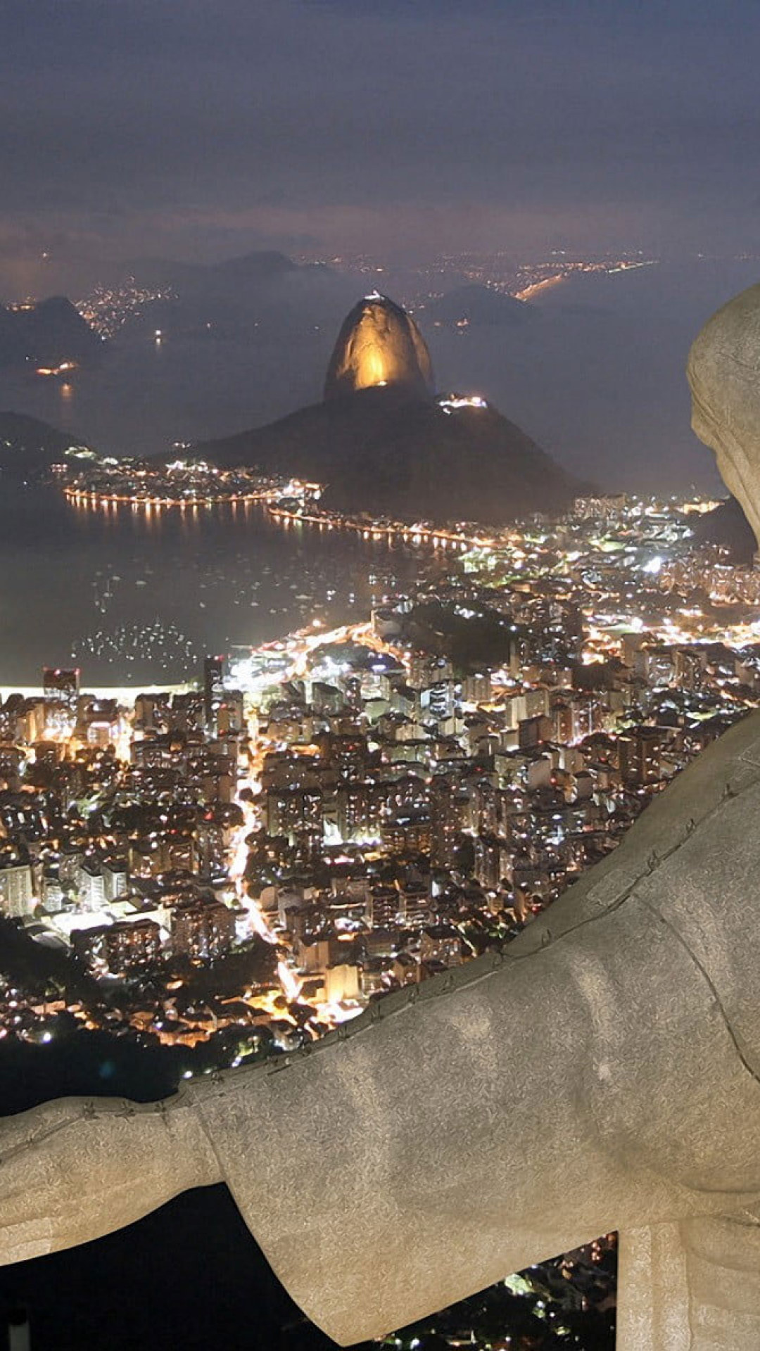 Rio de Janeiro, Travels, Christ the Redeemer, Cityscape wallpaper, 1080x1920 Full HD Phone