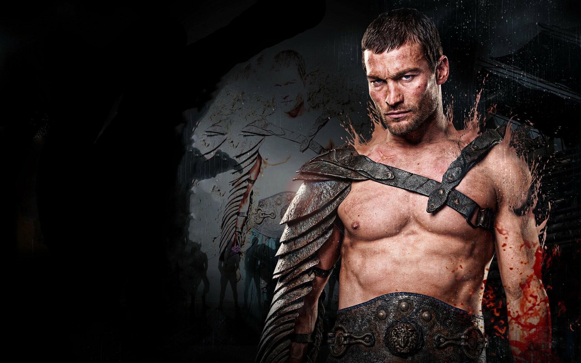 Spartacus: Blood and Sand: A Thracian warrior who joins the Roman auxiliary to fight off his enemies. 1920x1200 HD Background.