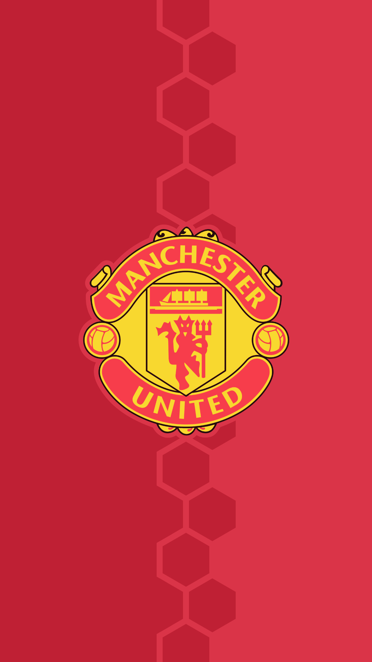 Manchester United: The club won the First Division in 1952, Soccer. 1250x2210 HD Background.