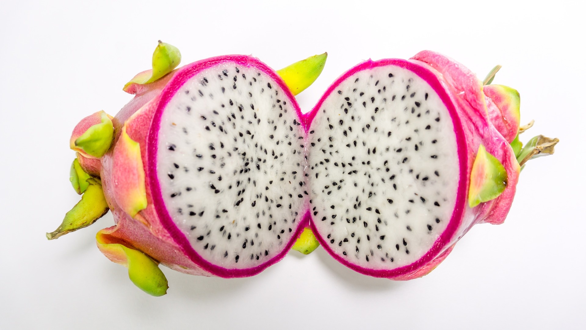 Dragon Fruit: Served as a juice or made into a fruit sorbet. 1920x1080 Full HD Background.