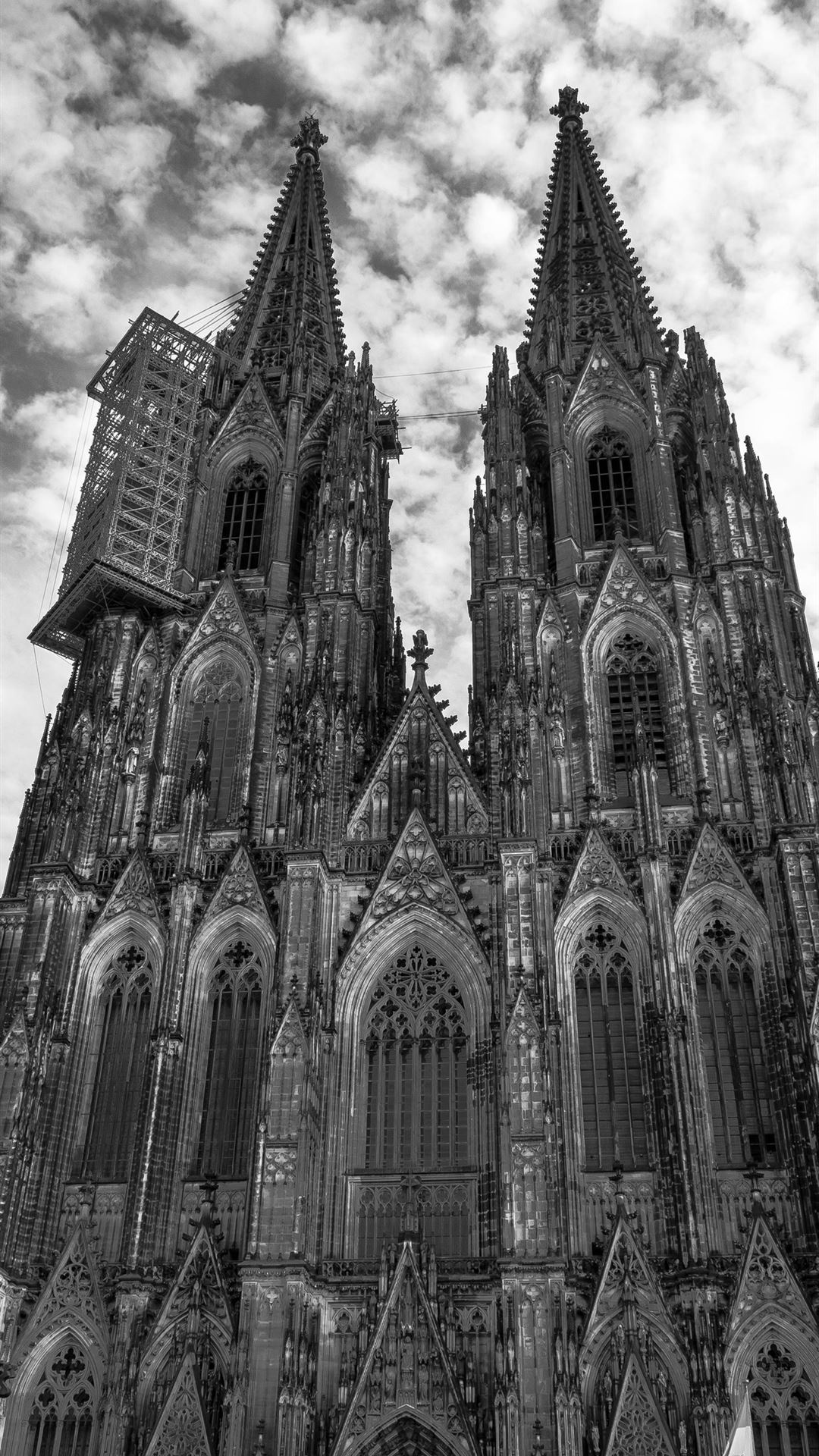 Cologne Cathedral wallpapers for iPhone, 1080x1920 Full HD Handy
