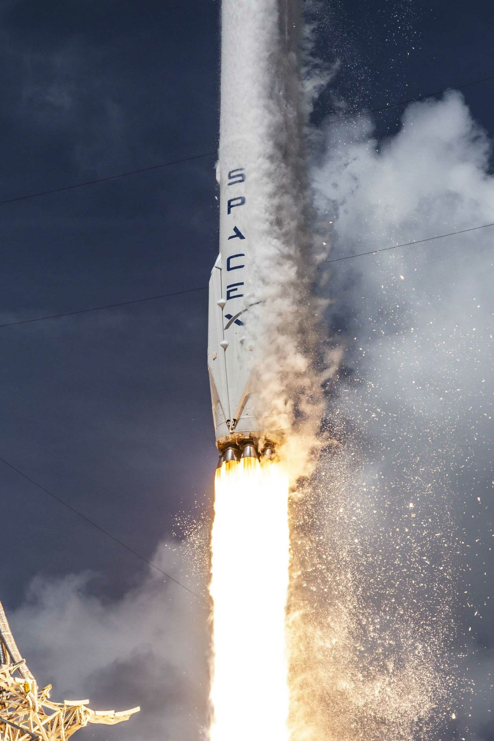 Elon Musk: SpaceX, Rocket, Spaceship, Falcon 9. 1710x2560 HD Wallpaper.
