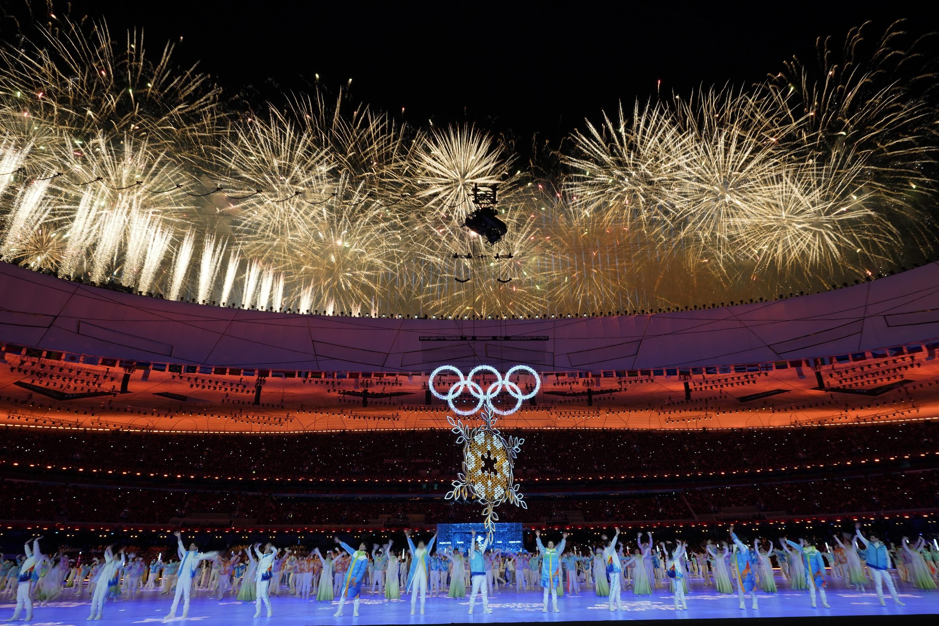 Olympics: Beijing, Olympic flame, Traditional closing ceremony, Sunday, 20th February 2022. 3000x2000 HD Wallpaper.