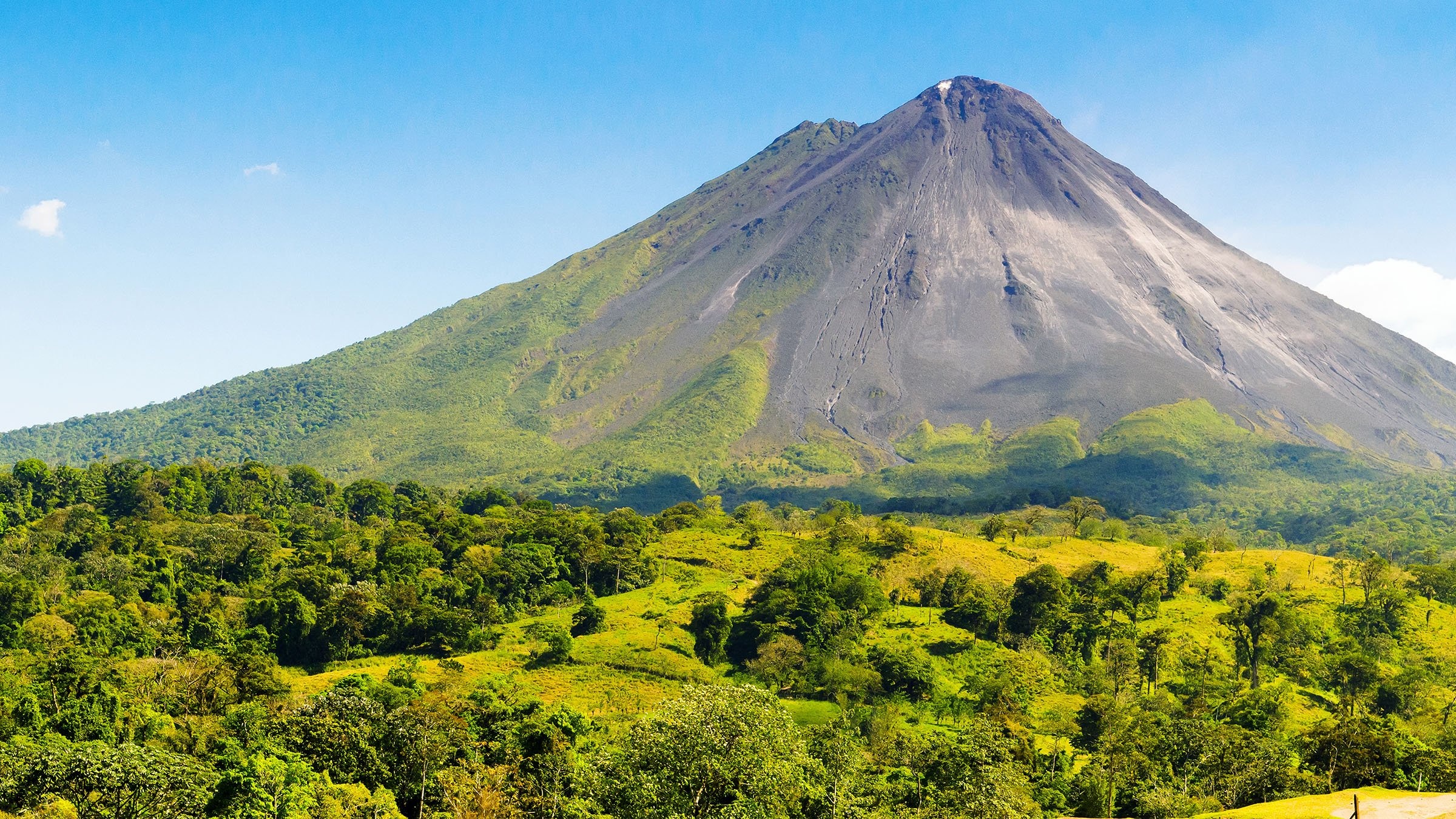 Arenal Volcano, Travels, Legend, Costa Rica, 2400x1350 HD Desktop