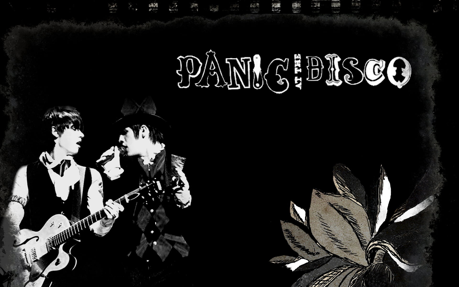 Panic! at the Disco poster, High-definition artwork, Visual impact, Musical legend, 1920x1200 HD Desktop