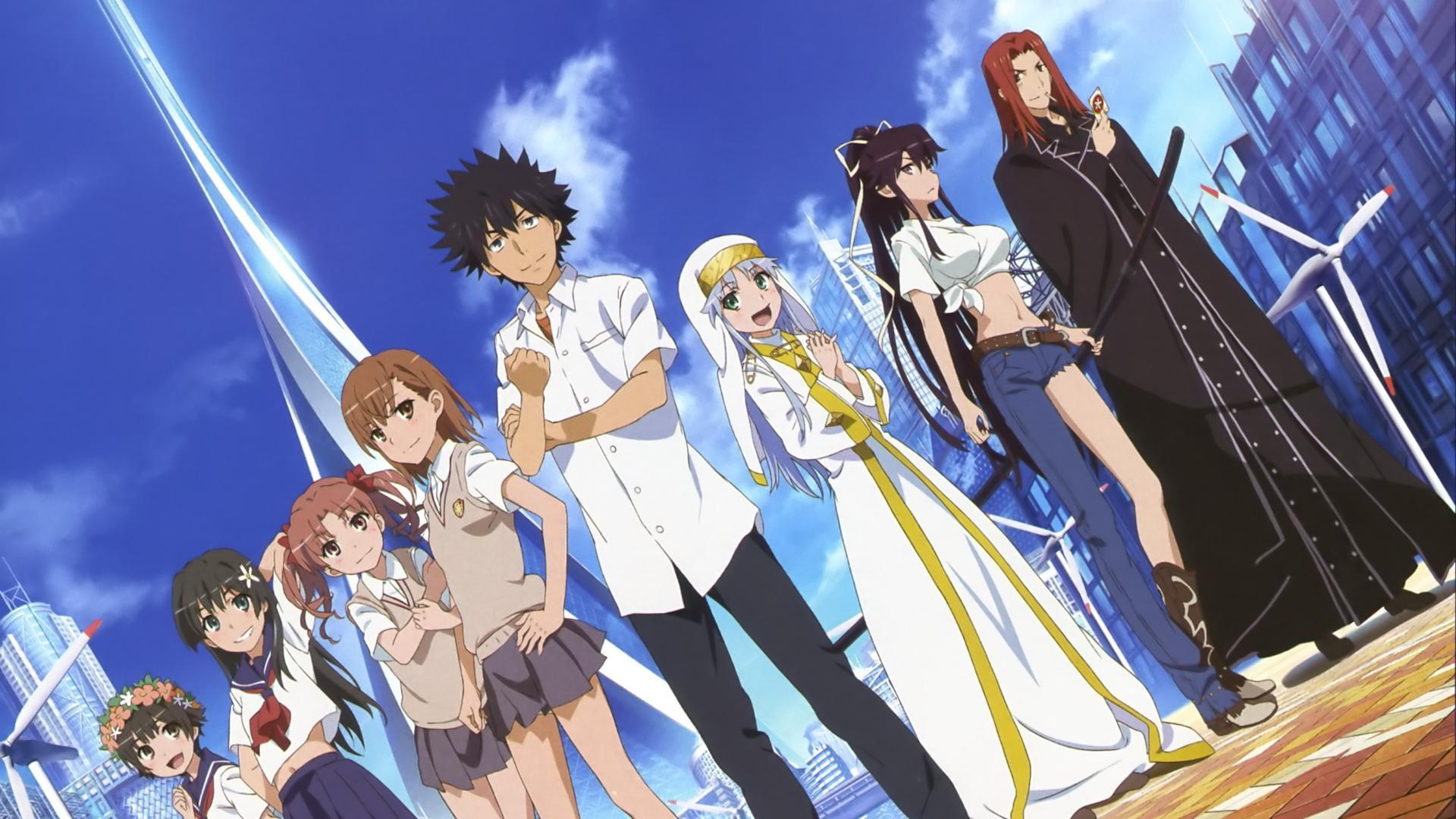 A Certain Magical Index, Anime wallpapers, Vivid backgrounds, Magical elements, 1920x1080 Full HD Desktop