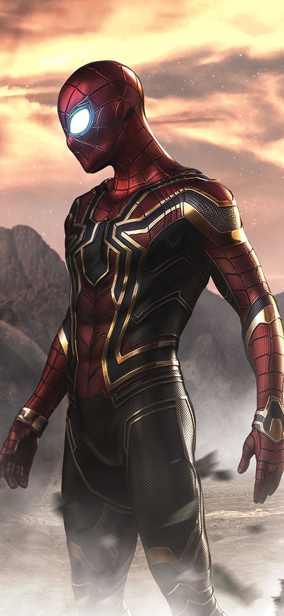 Spider-Man, Far from Home, Movie, iPhone Xs, 1130x2440 HD Phone