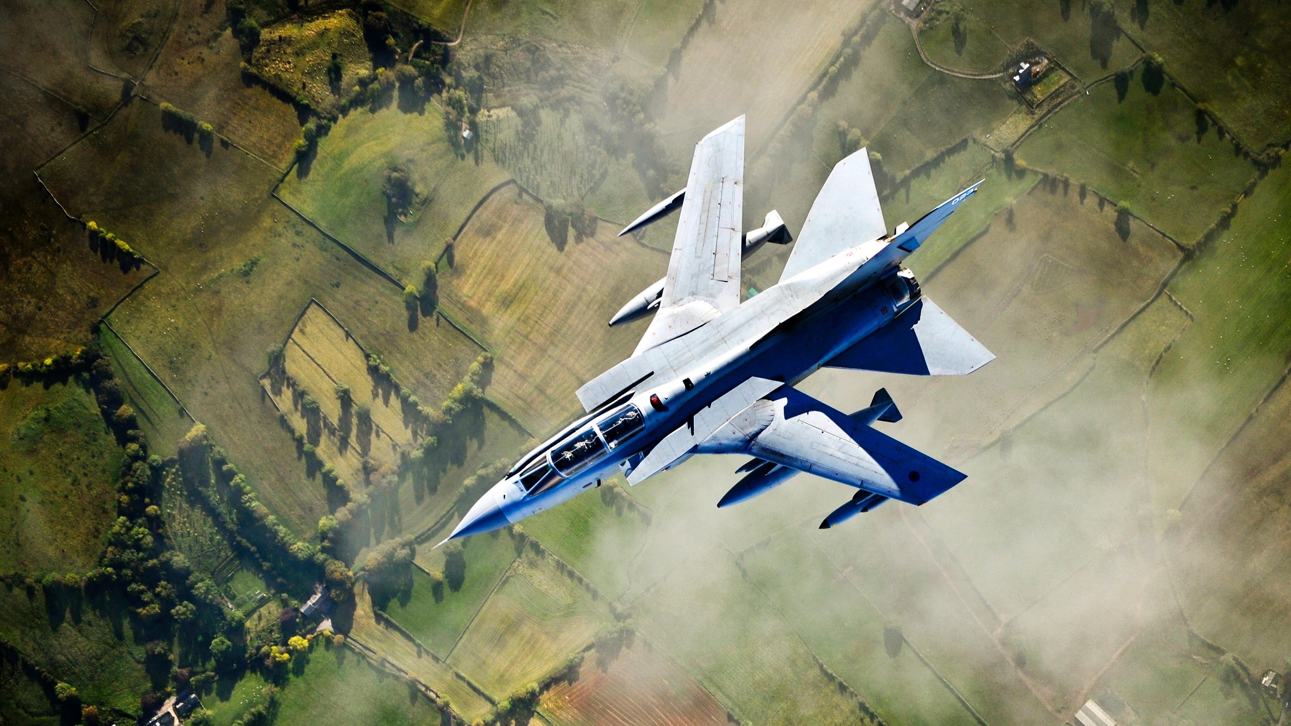 Jet fighter, Military aircraft, Panavia Tornado, Royal Airforce, 2560x1440 HD Desktop