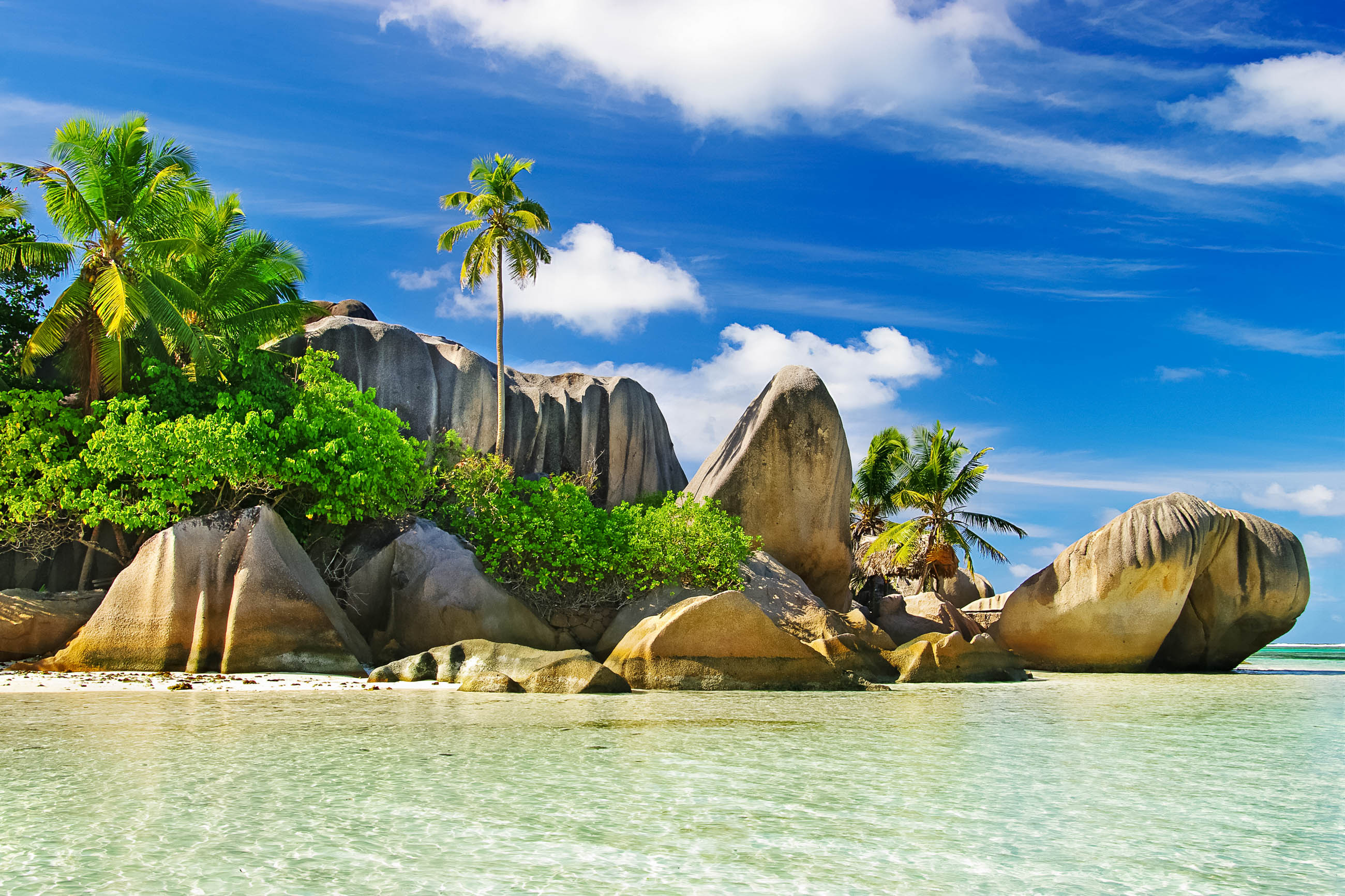 Beaches, La Digue Island, Seychelles, Franks Travelbox, 2600x1740 HD Desktop
