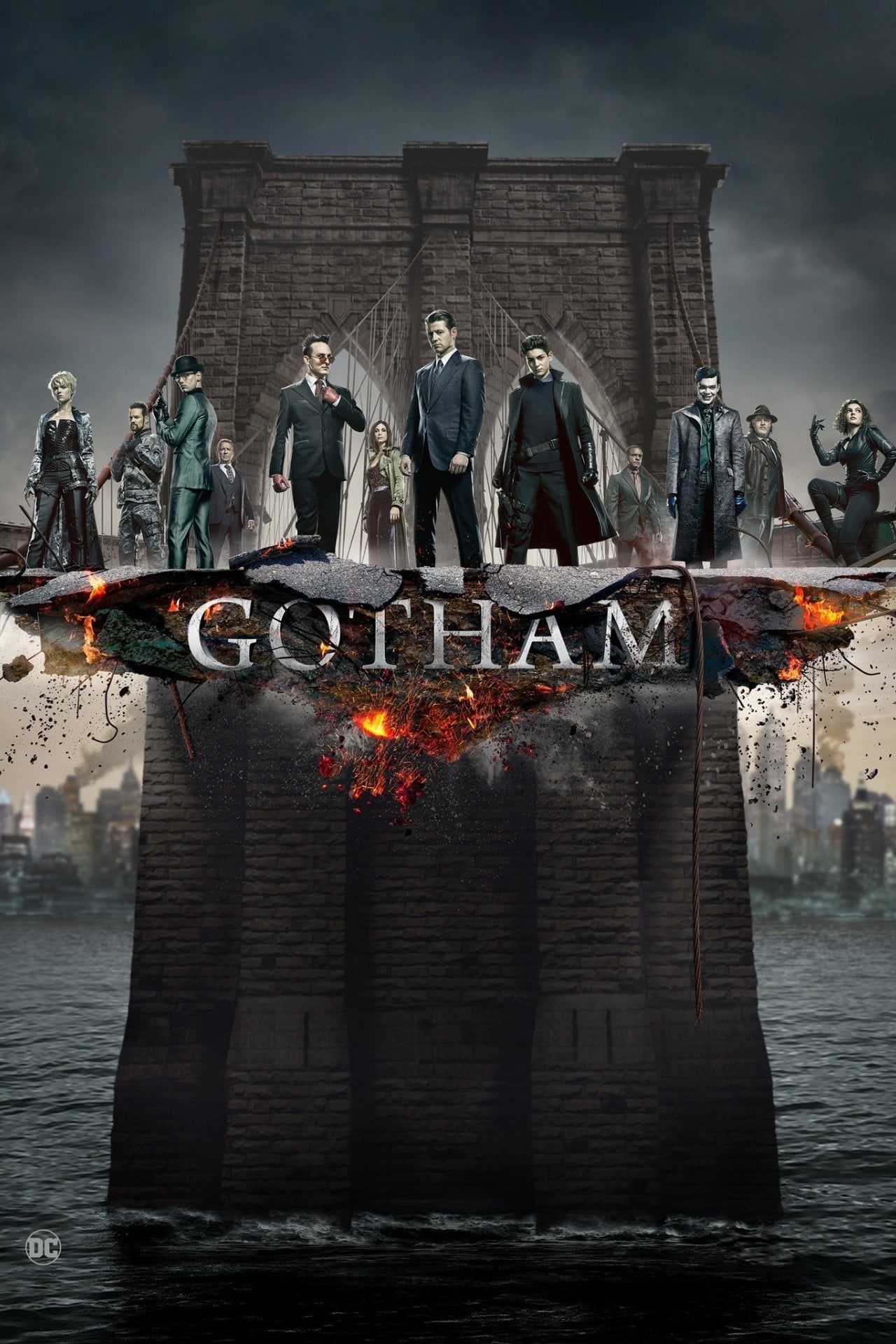 Gotham TV series, Posters, The Movie Database, 1280x1920 HD Handy