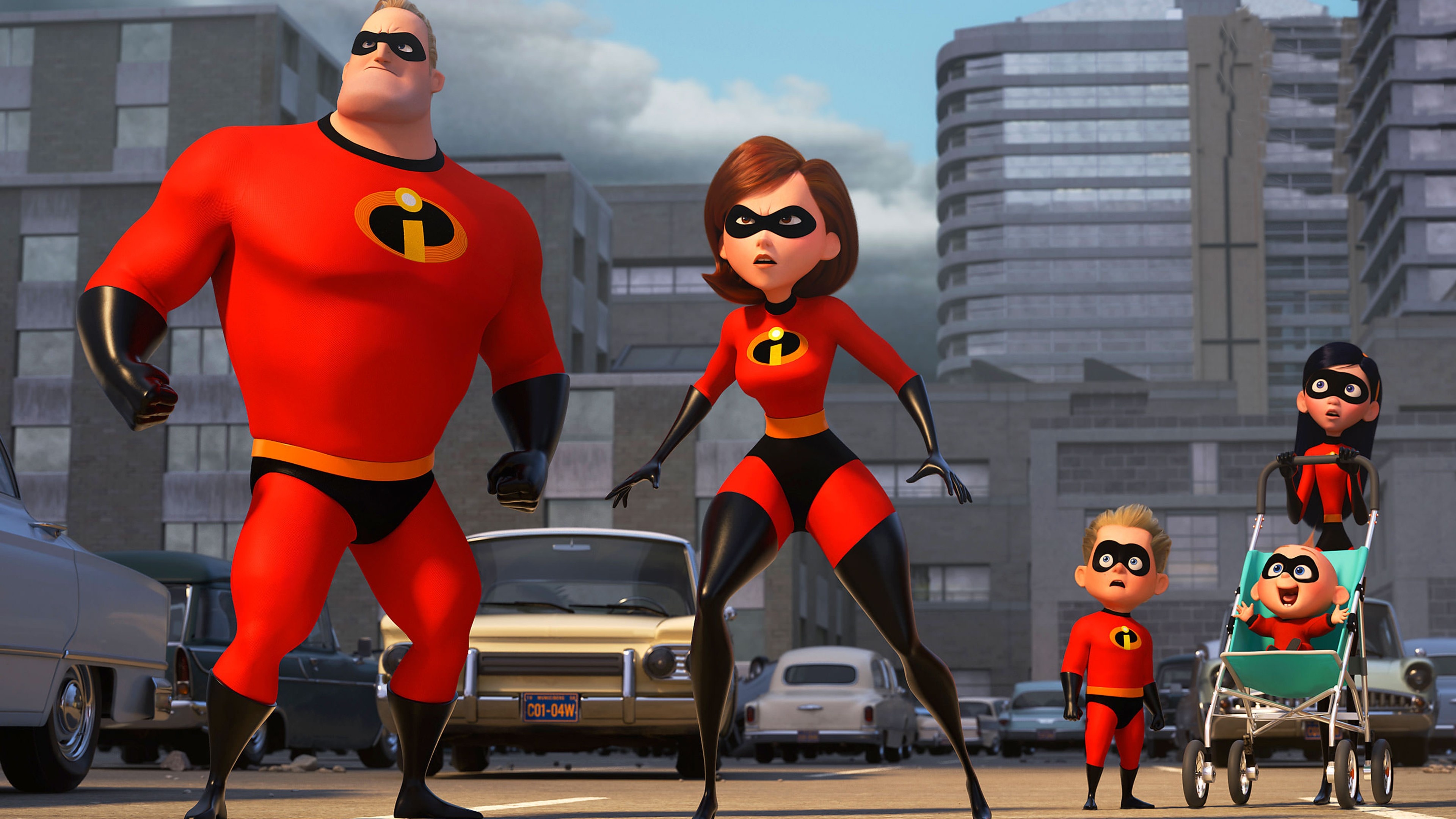 Incredibles 2, Stunning 4K movie, Incredible adventure, Animated excellence, 3840x2160 4K Desktop