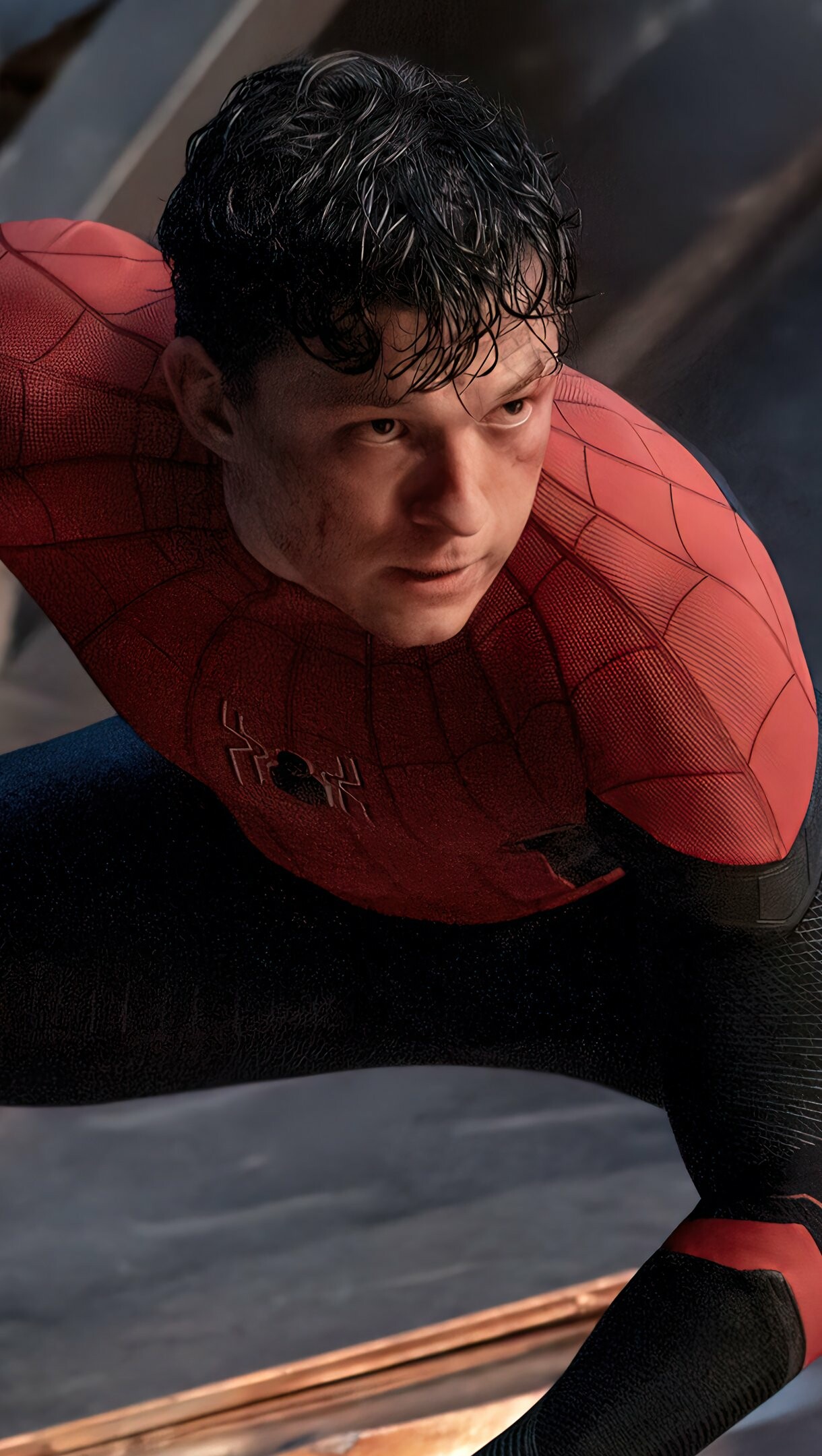 Tom Holland: Spider-Man: No Way Home, Played Samuel Insull in Alfonso Gomez-Rejon's The Current War. 1220x2160 HD Background.