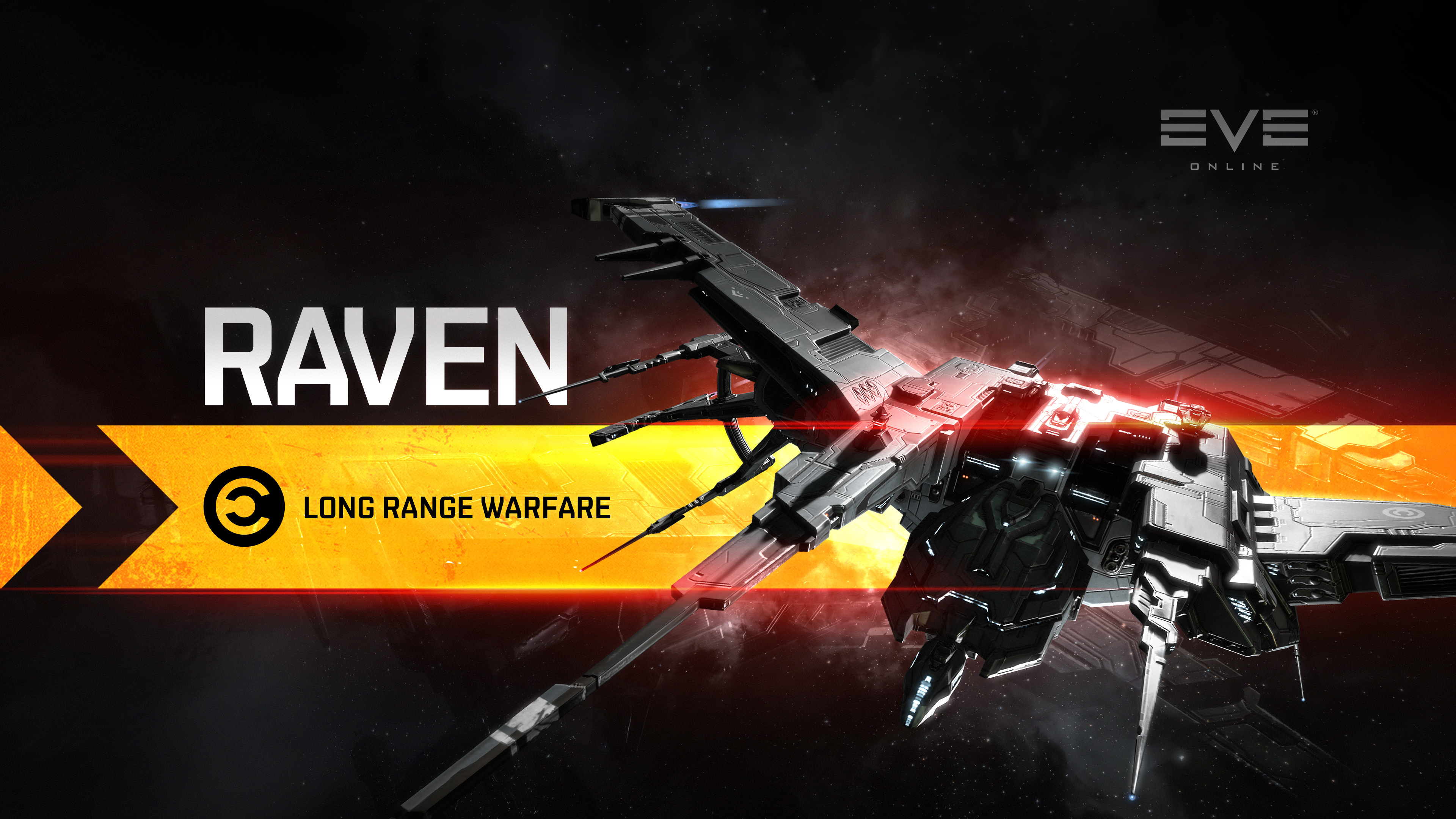 EVE Online, Alpha ship spotlight, Raven battleship, Unstoppable force, 3840x2160 4K Desktop