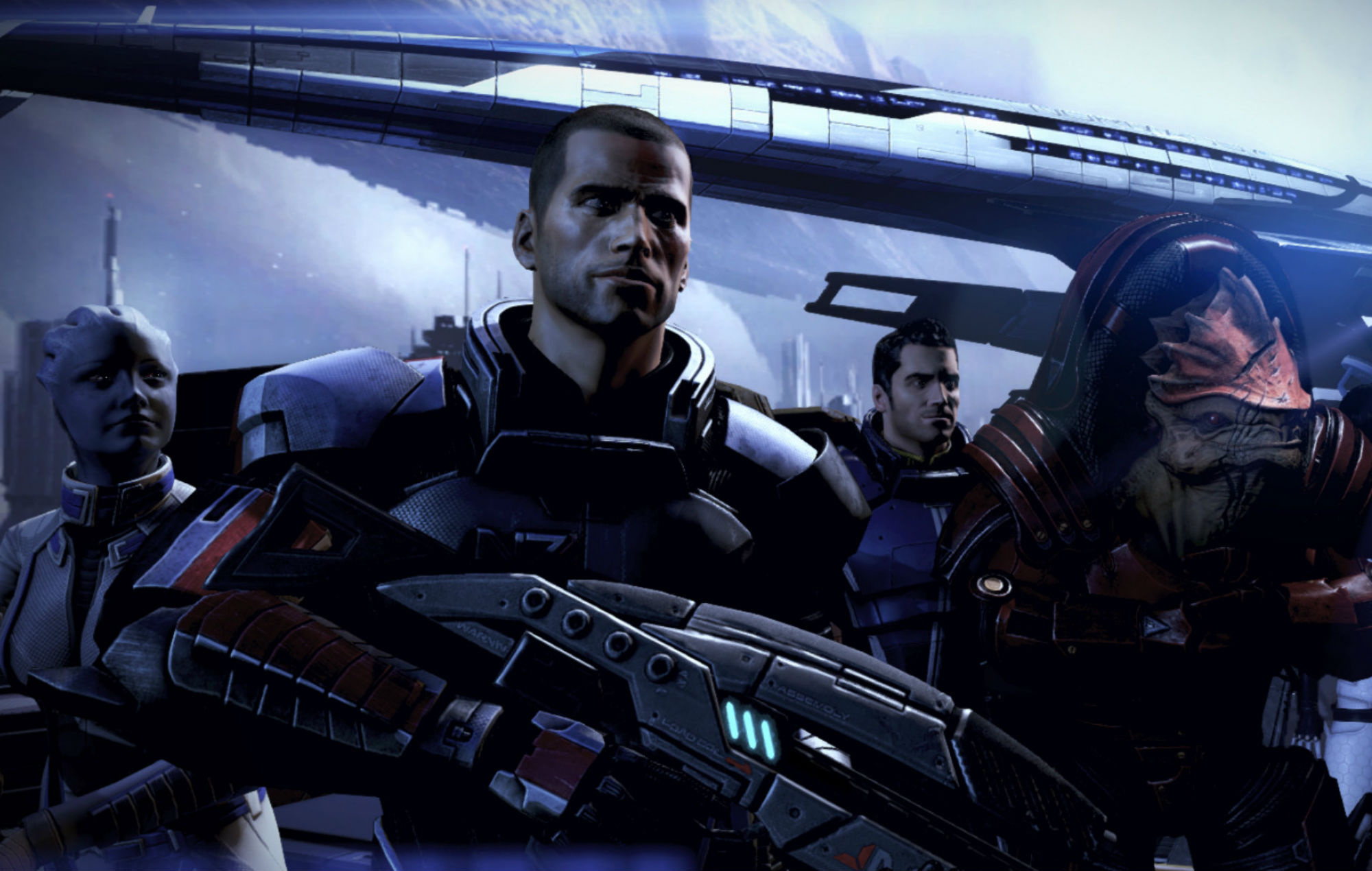 Mass Effect 3: Citadel, Comparison trailer analysis, Mass Effect Legendary Edition, Enhanced gaming experience, 2000x1270 HD Desktop