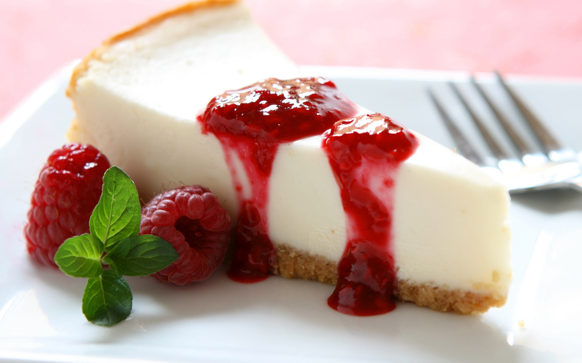 Cheesecake: Comes in a wide variety of flavors, Food. 1920x1200 HD Background.
