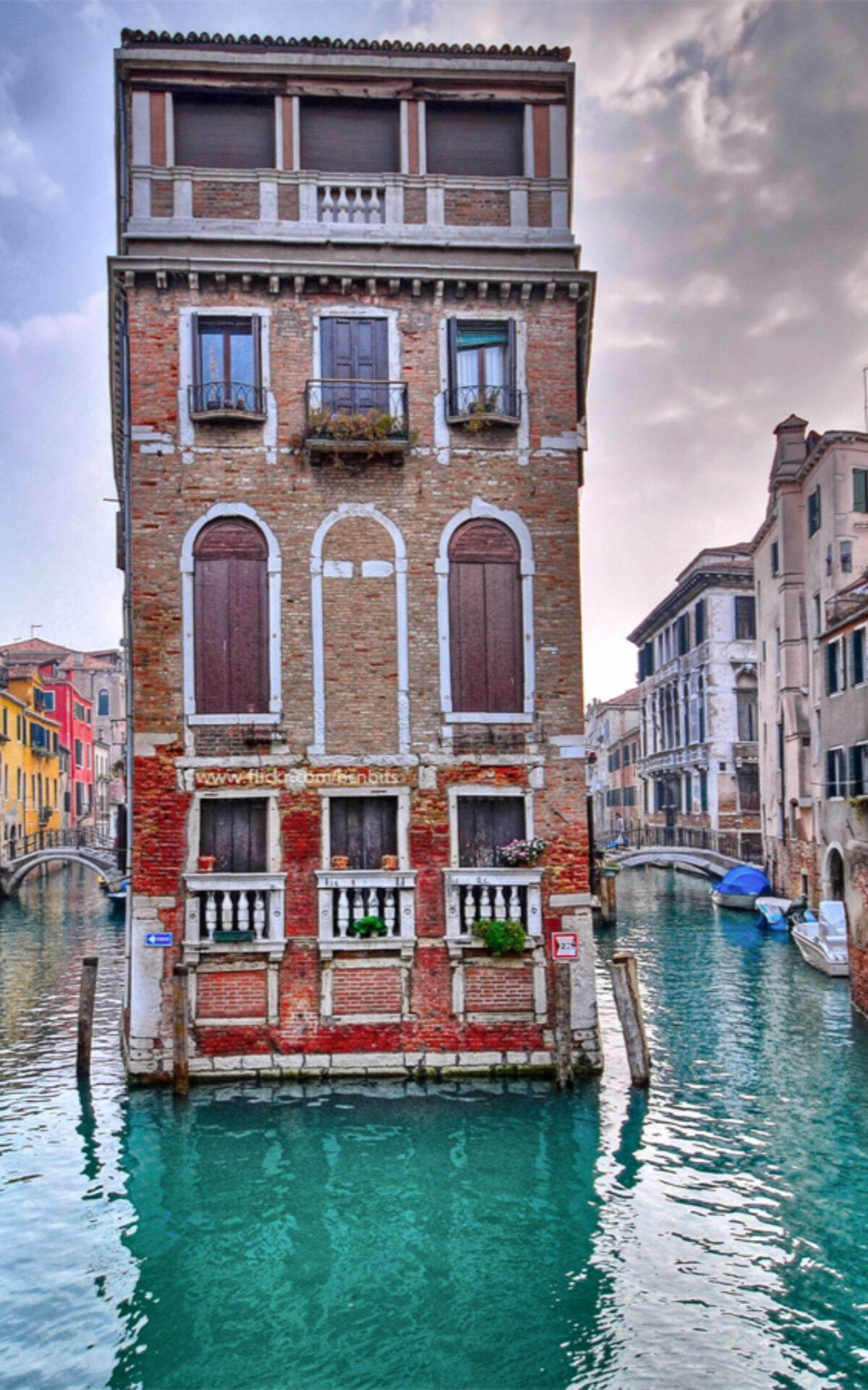 Italy: Venice, The country's famous car manufacturers are Maserati, Lamborghini, Ferrari, and Alfa Romeo. 1200x1920 HD Background.
