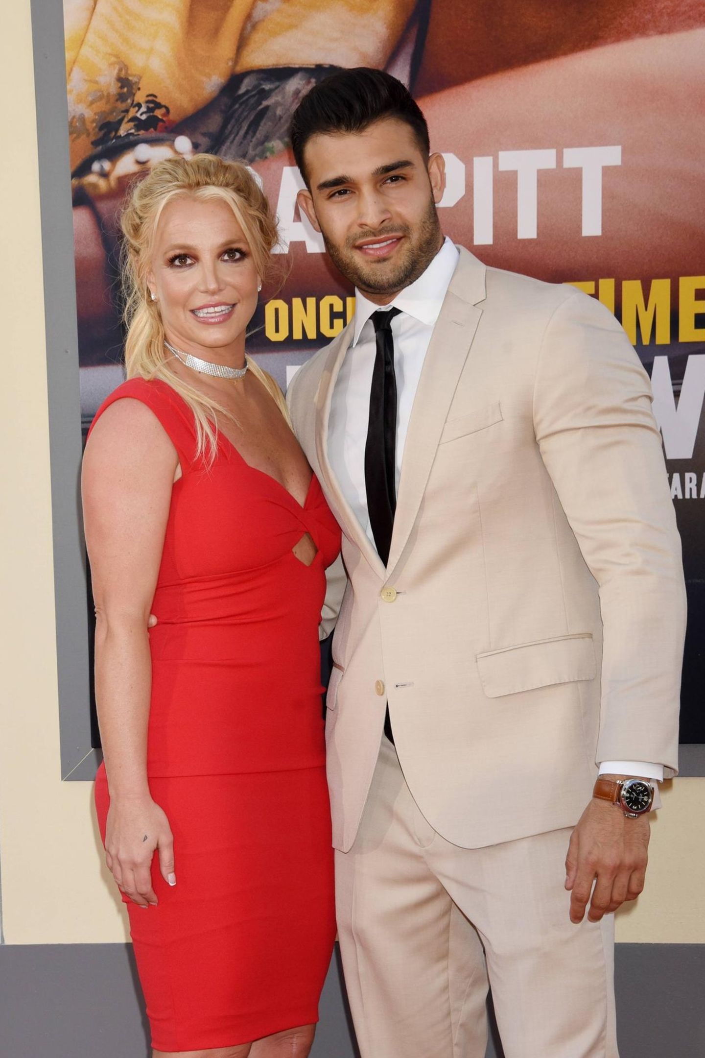 Sam Asghar and Britney Spears: A personal trainer, model and actor, married to an American singer. 1440x2160 HD Wallpaper.