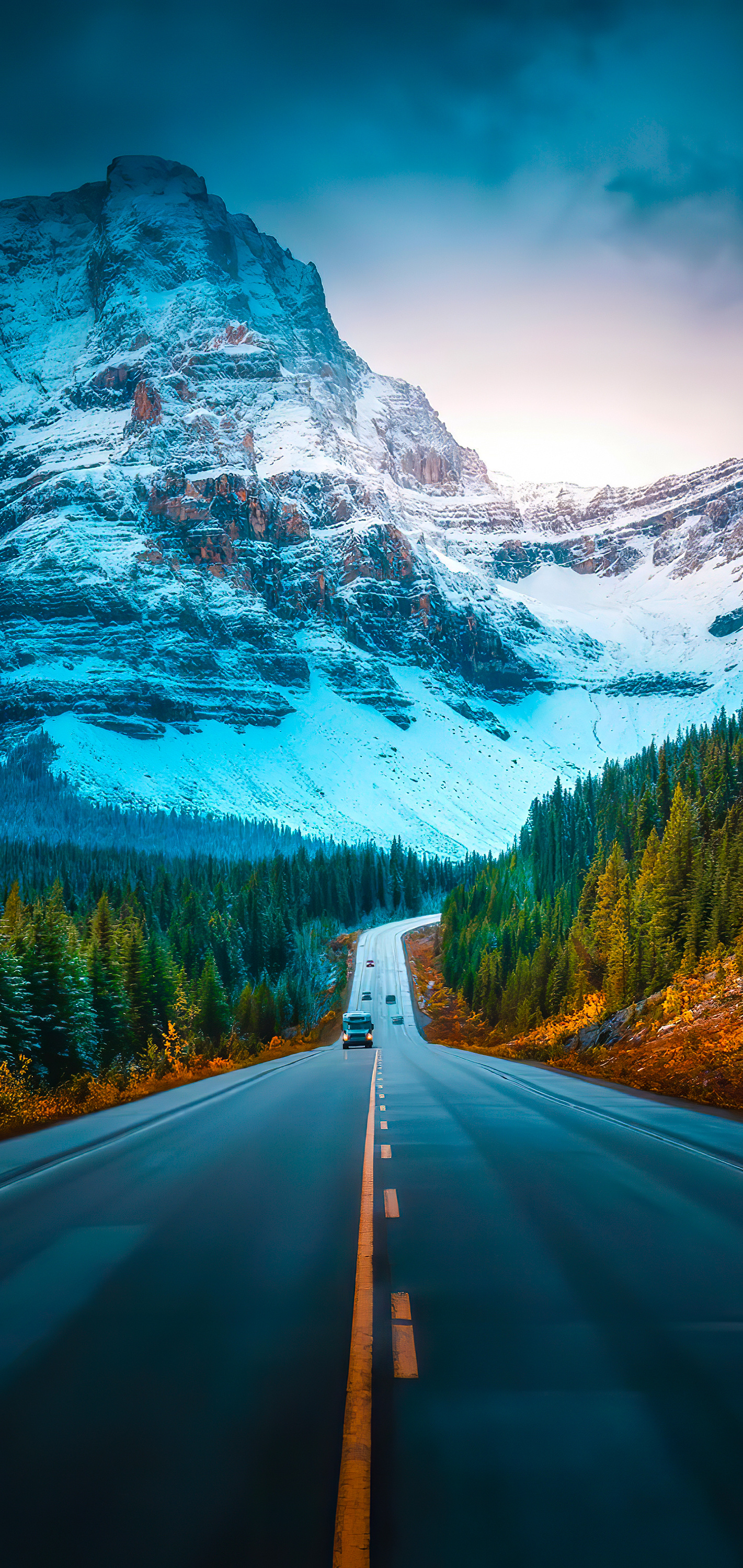 Highway road wallpapers, Free backgrounds, 1430x3000 HD Phone