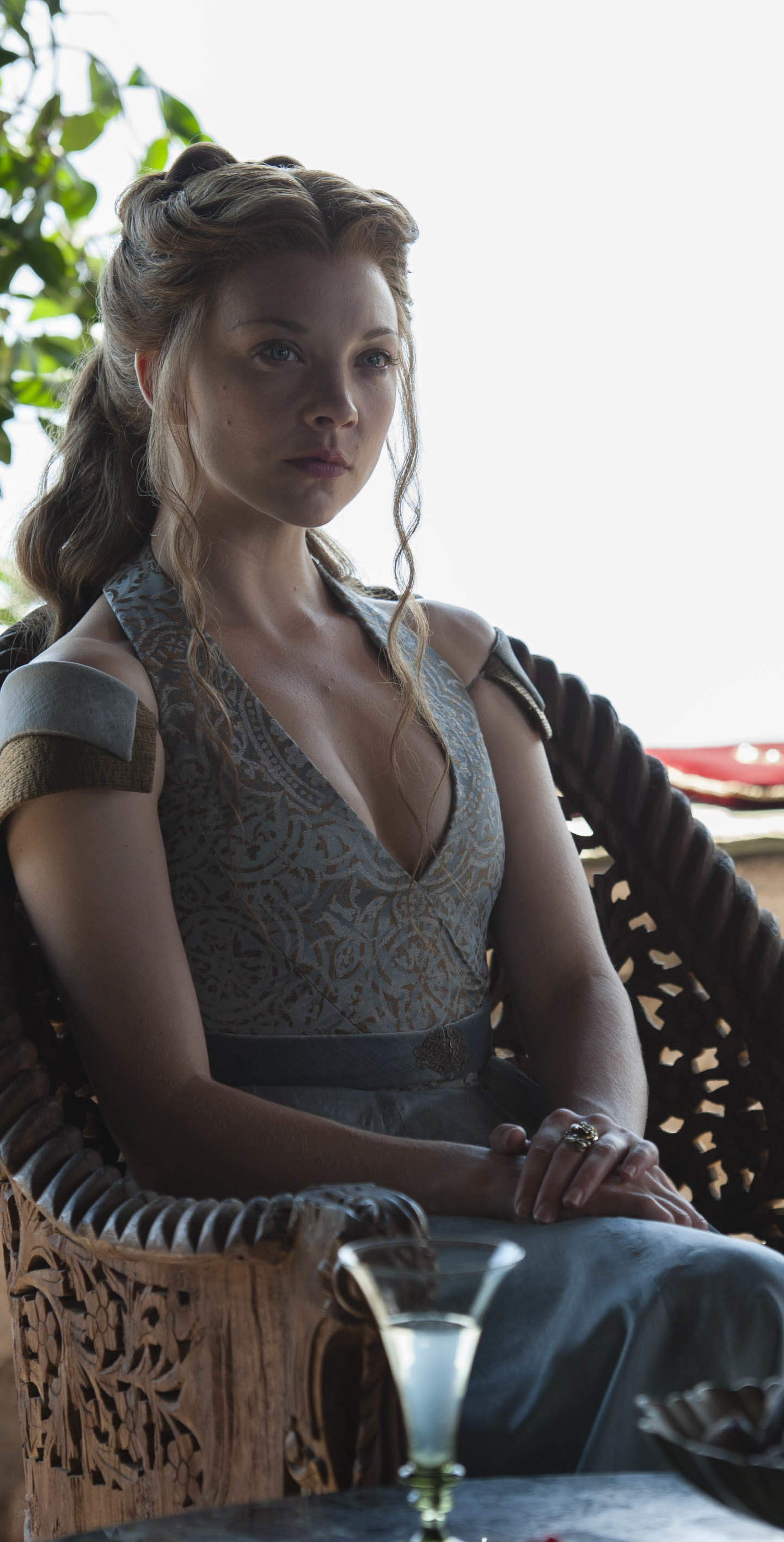 Game of Thrones: Margaery Tyrell, portrayed by Natalie Dormer, TV show. 1440x2840 HD Background.