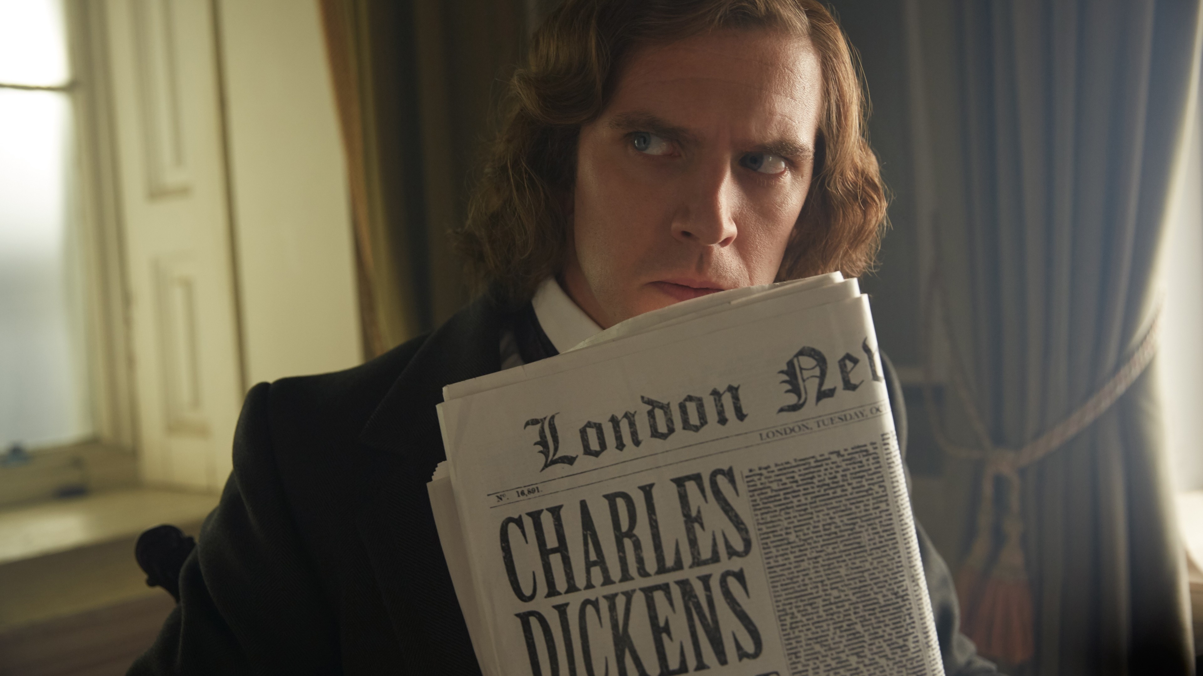 The Man Who Invented Christmas, Charles Dickens, Festive tale, Literary genius, 3840x2160 4K Desktop