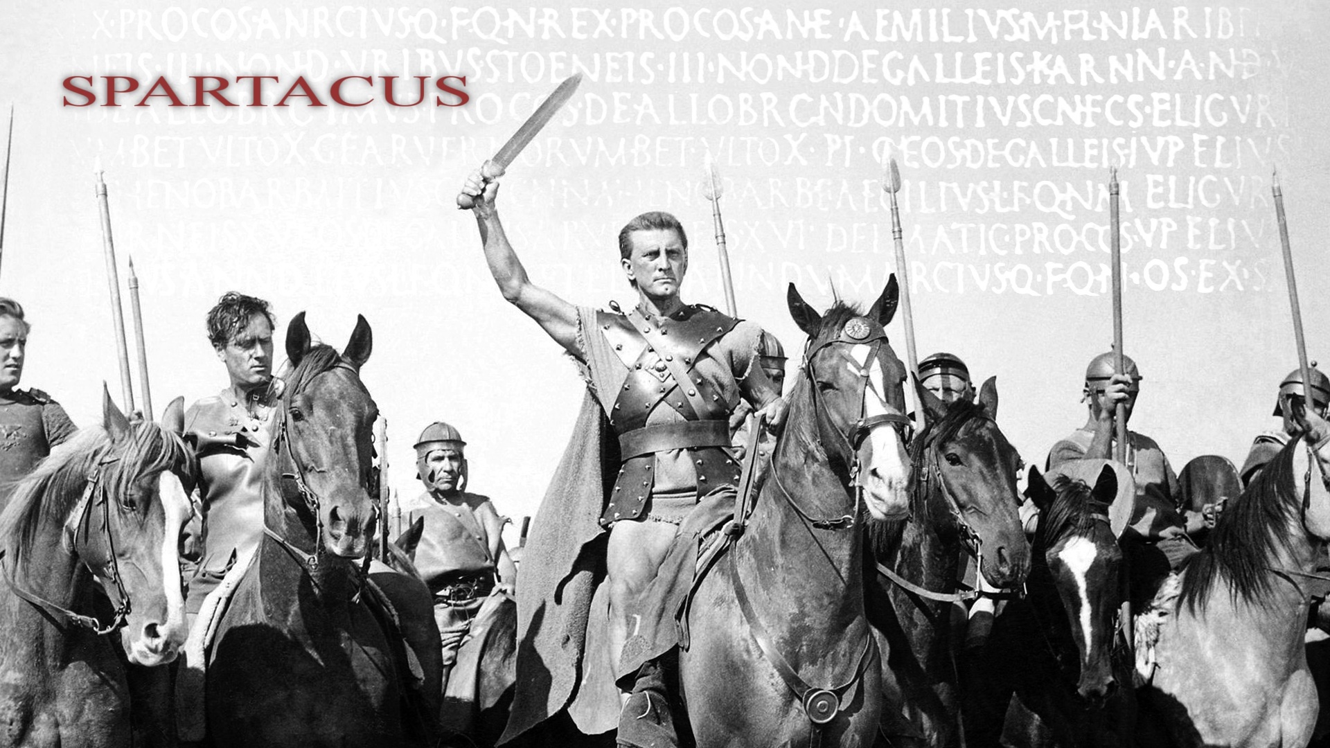 Spartacus wallpapers, Kirk Douglas, Thrilling battle, Ancient Rome, 1920x1080 Full HD Desktop