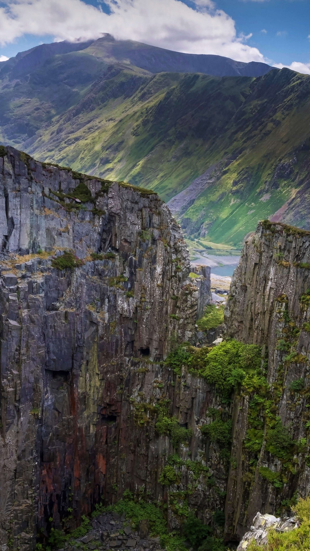 Snowdonia National Park, Travels, Mesmerizing mountains, Serene atmosphere, 1080x1920 Full HD Phone