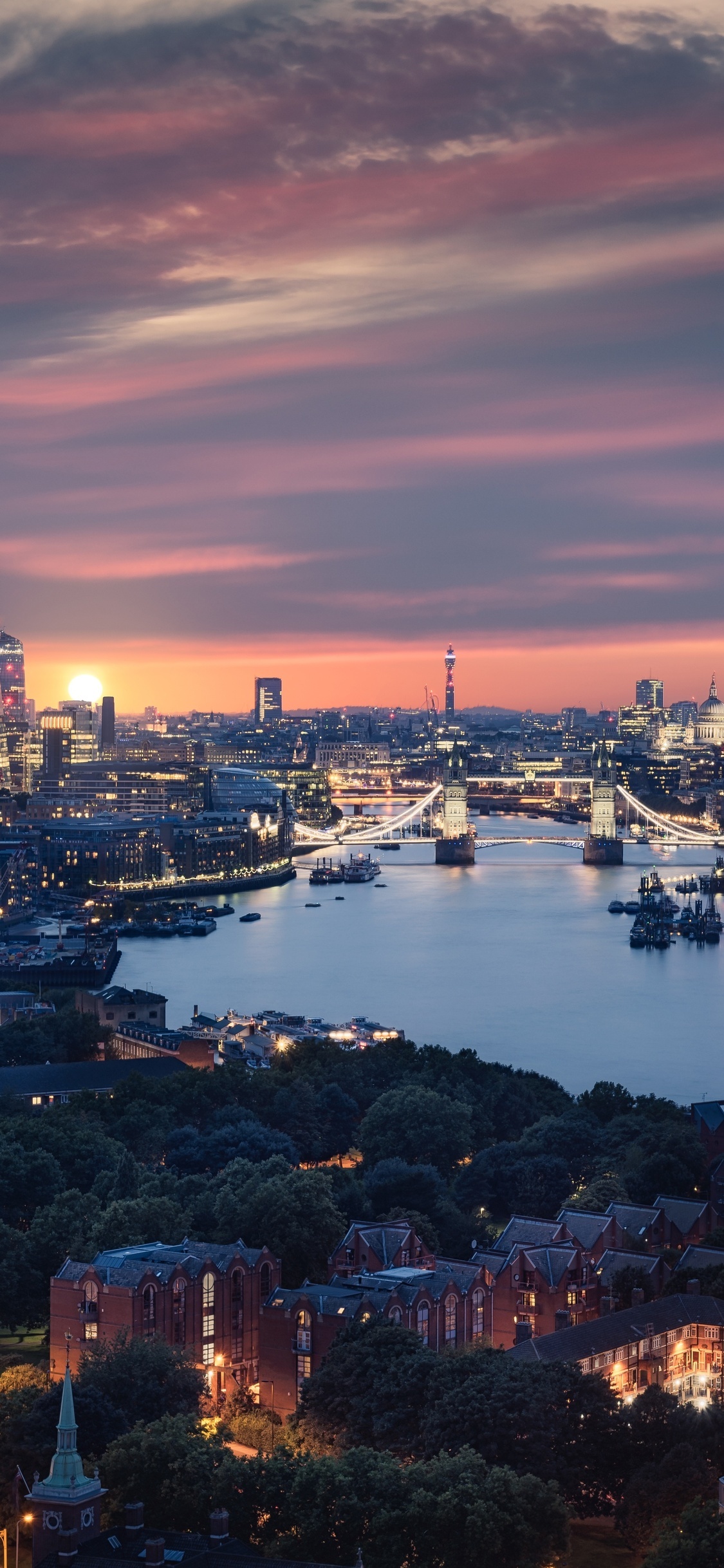 London city view, iPhone XS, Beautiful, HD wallpapers, 1130x2440 HD Handy