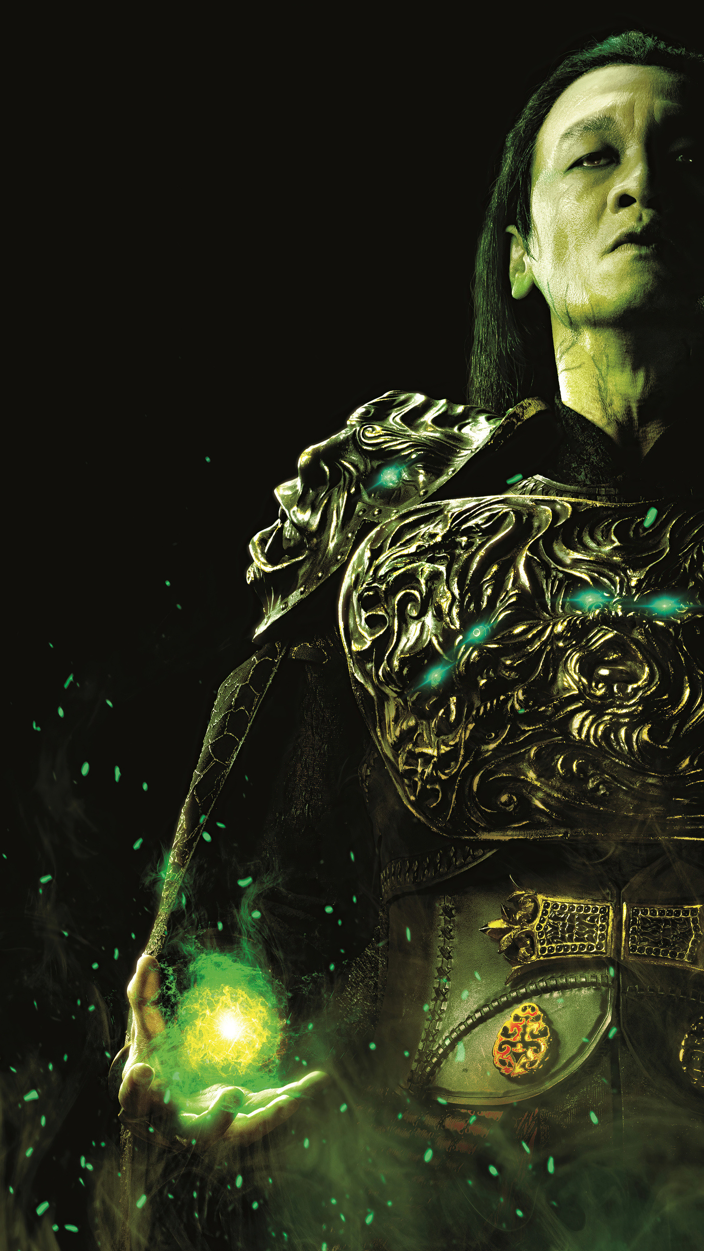 Chin Han as Shang Tsung, Mortal Kombat movie, Samsung Galaxy S6, HD 4K wallpapers, 1440x2560 HD Phone