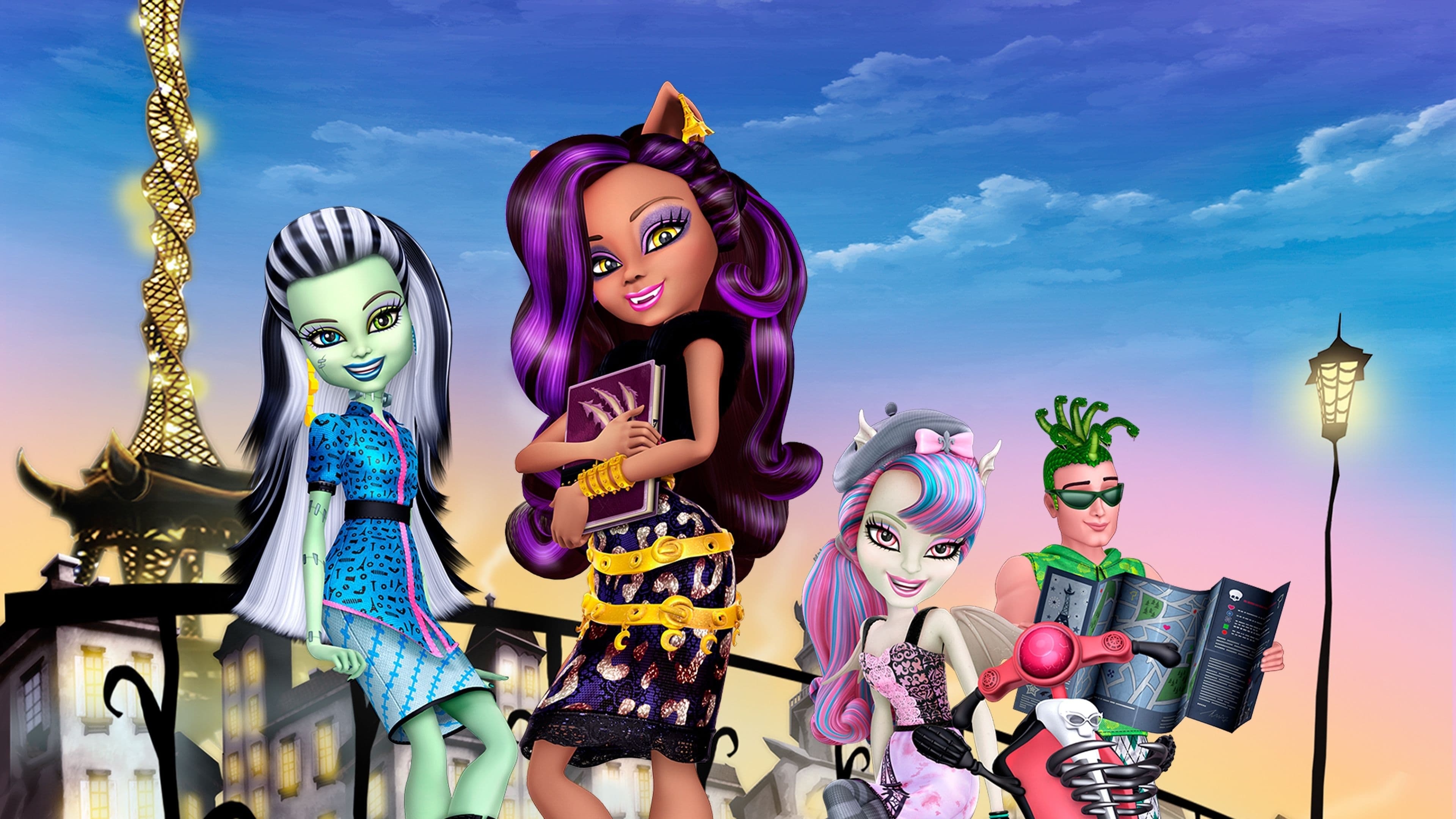 Monster High: American multimedia-supported fashion doll franchise. 3840x2160 4K Background.
