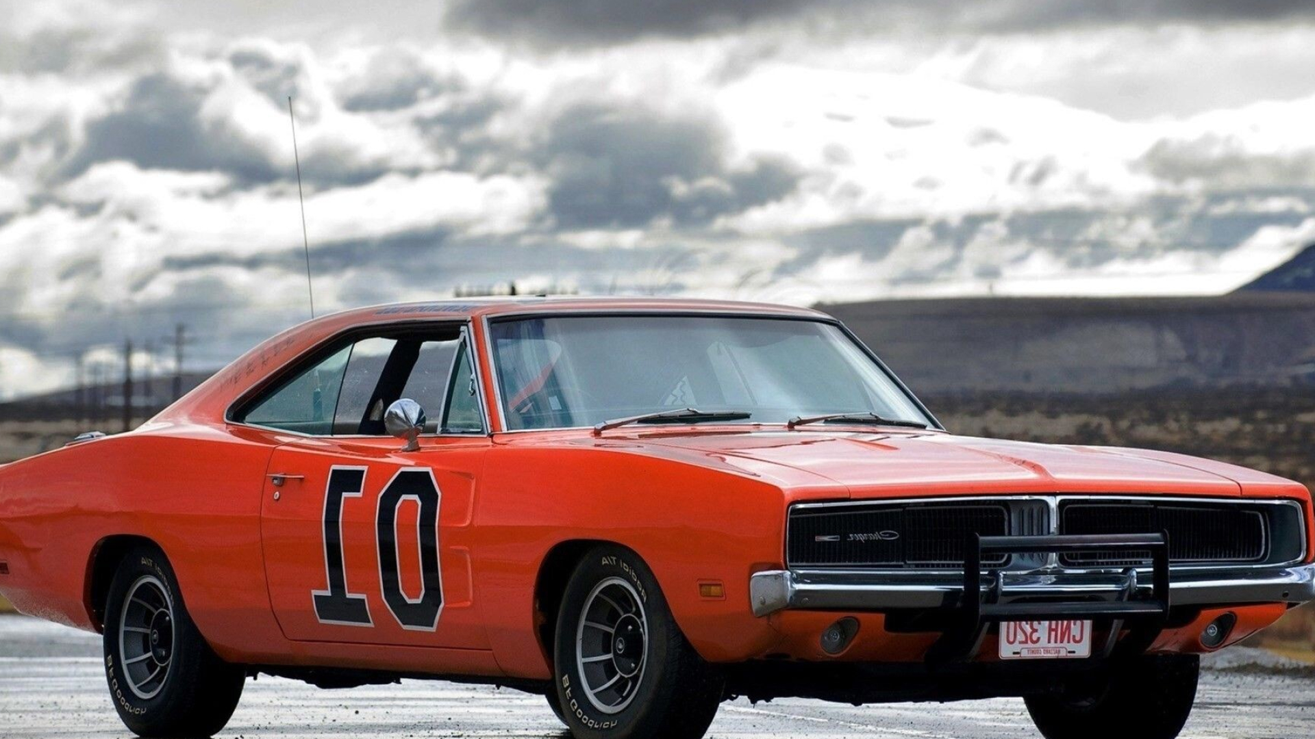 General Lee Car: Autographed General Lee tribute Charger, Red CNH320 license plate, “California Era”, Featuring: Hazzard County. 1920x1080 Full HD Wallpaper.