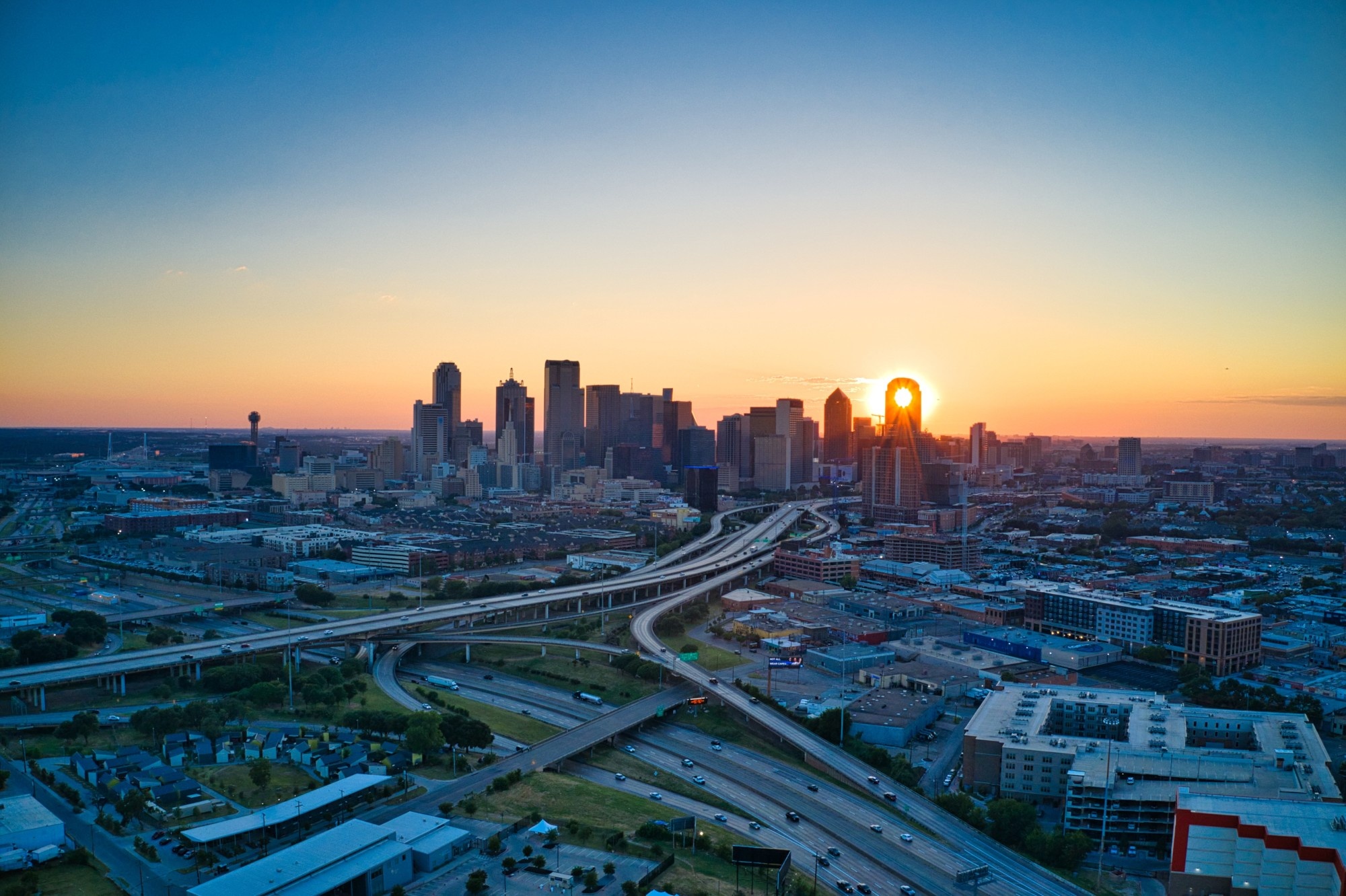 Best cities near Dallas, Texas, Ideal places to live, Suburban beauty, Cityscape views, 2000x1340 HD Desktop