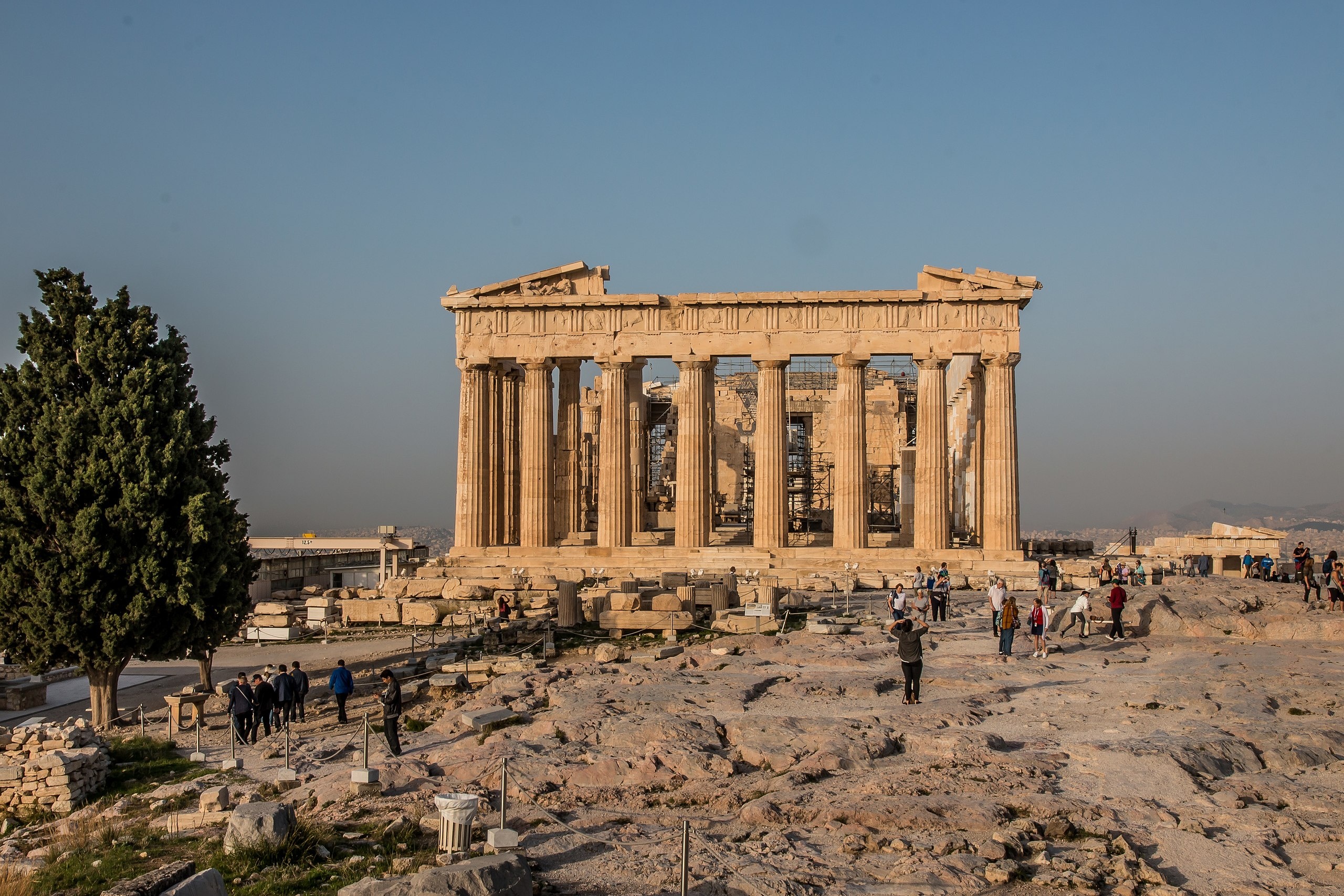 Parthenon's destruction, Symbolic power, Iconic landmark, Historical significance, 2560x1710 HD Desktop