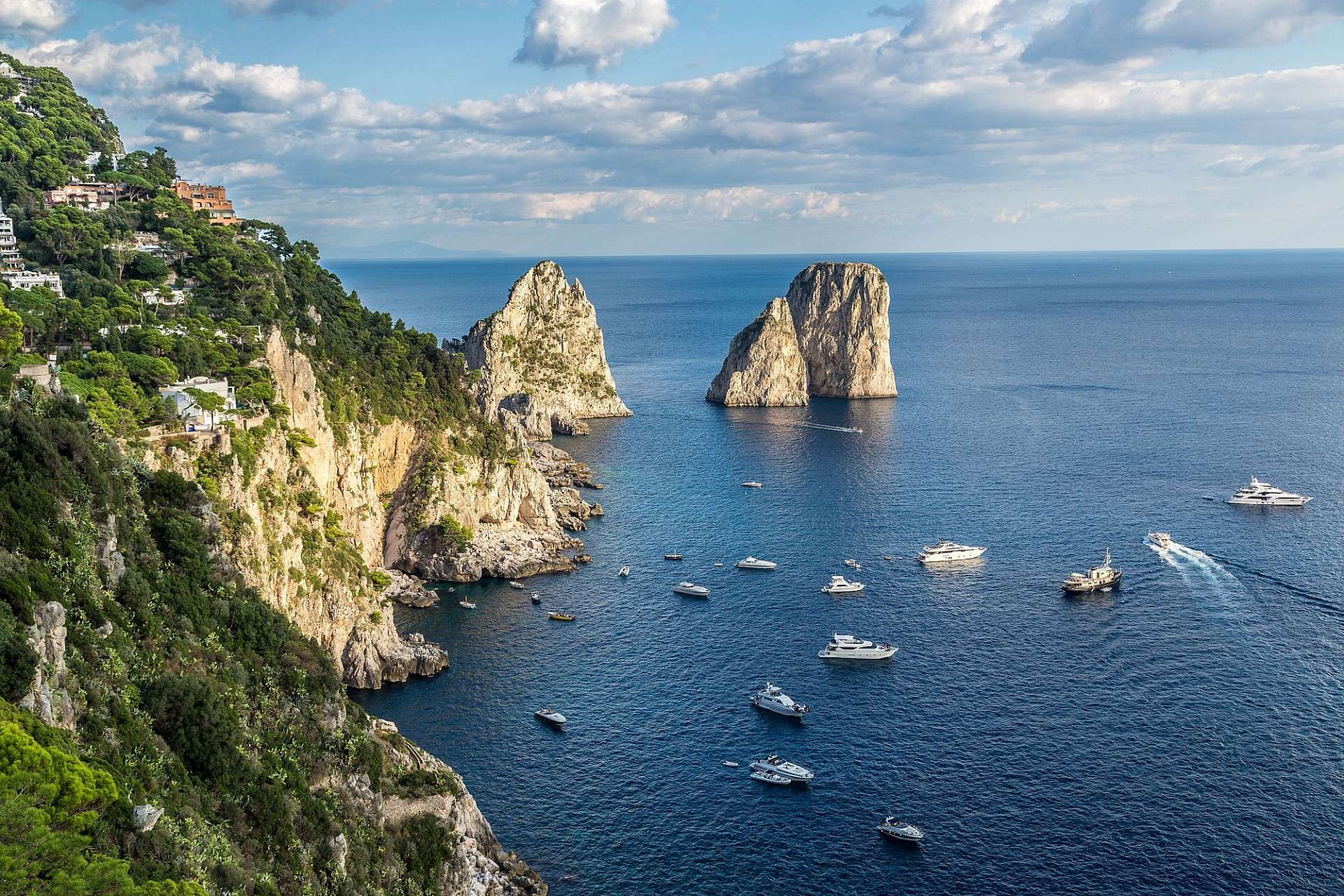 Capri Island, Secluded haven, Gulf of Naples, Captivating scenery, 1920x1280 HD Desktop