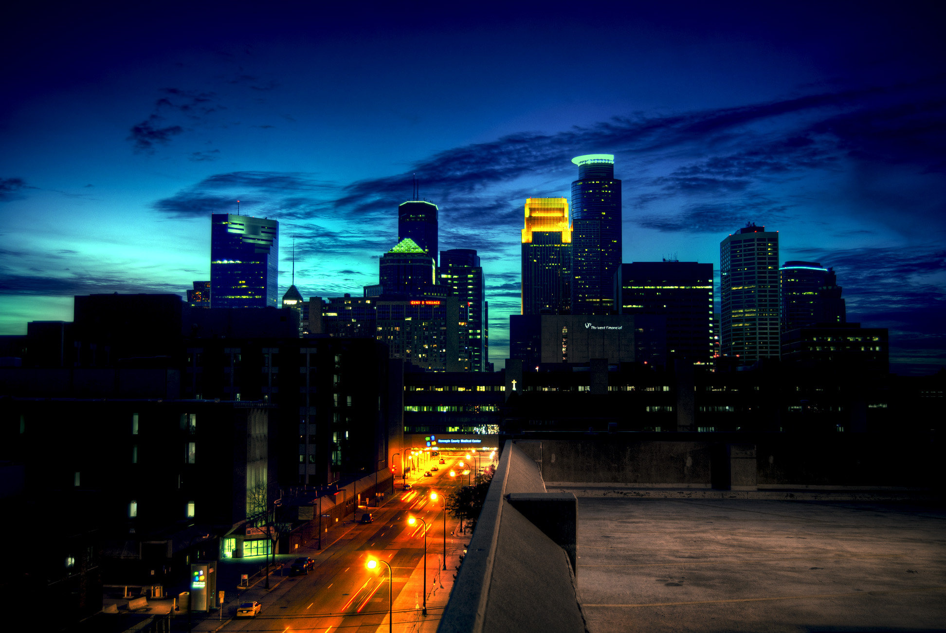 Minneapolis, Travels, Skyline wallpaper, 1950x1300 HD Desktop
