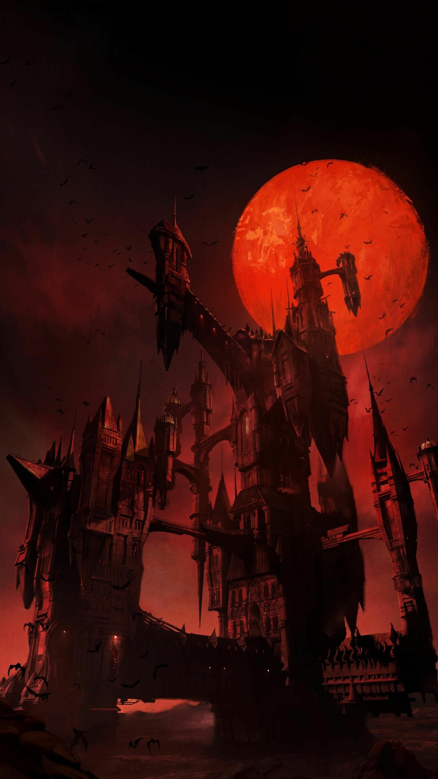Castlevania (Netflix): The castle, The home of Vlad Dracula Tepes. 1540x2740 HD Wallpaper.