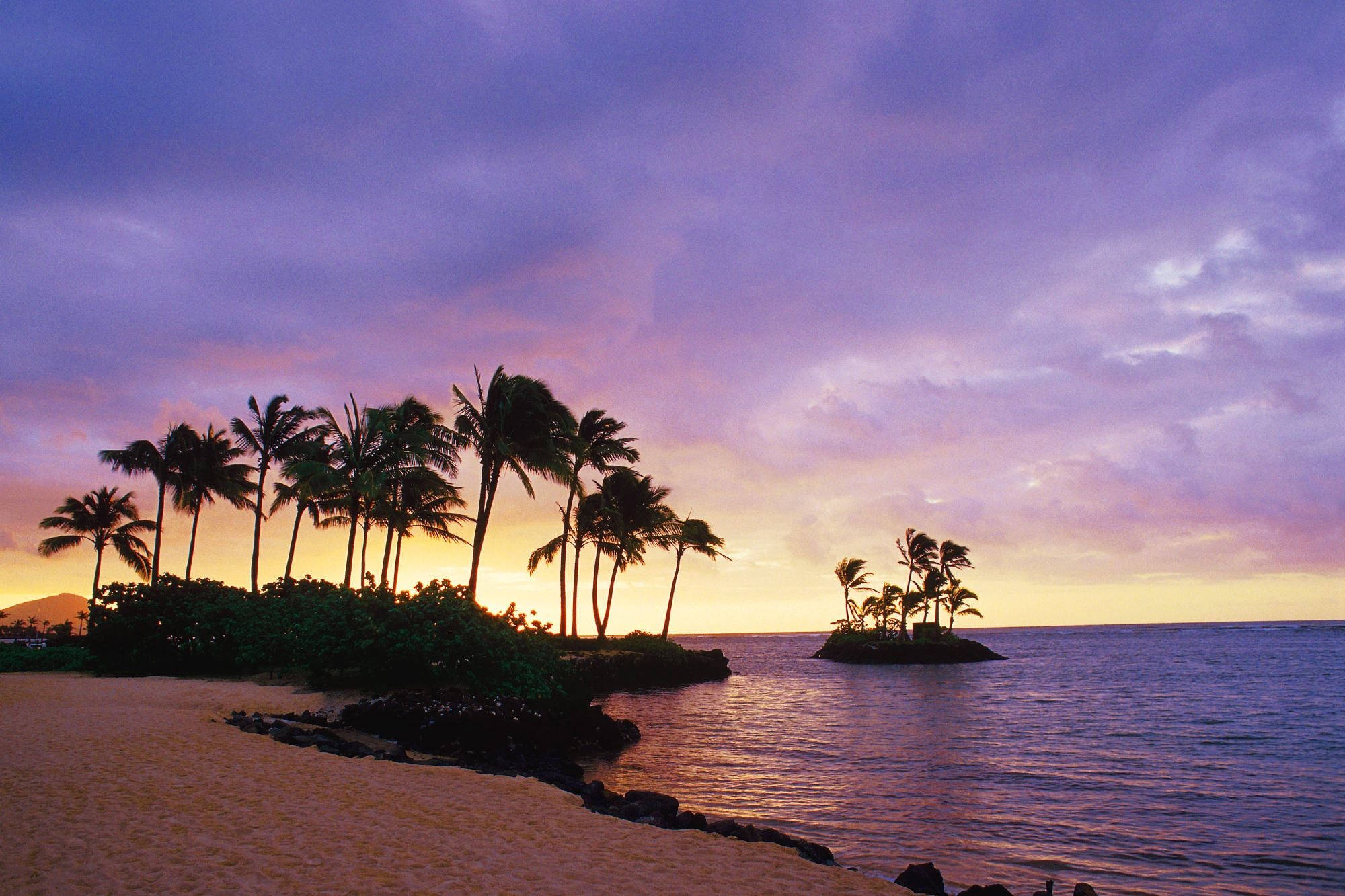 Hawaiian Beaches, Inspiring wallpapers, Waialae Beach, Honolulu, 2000x1340 HD Desktop