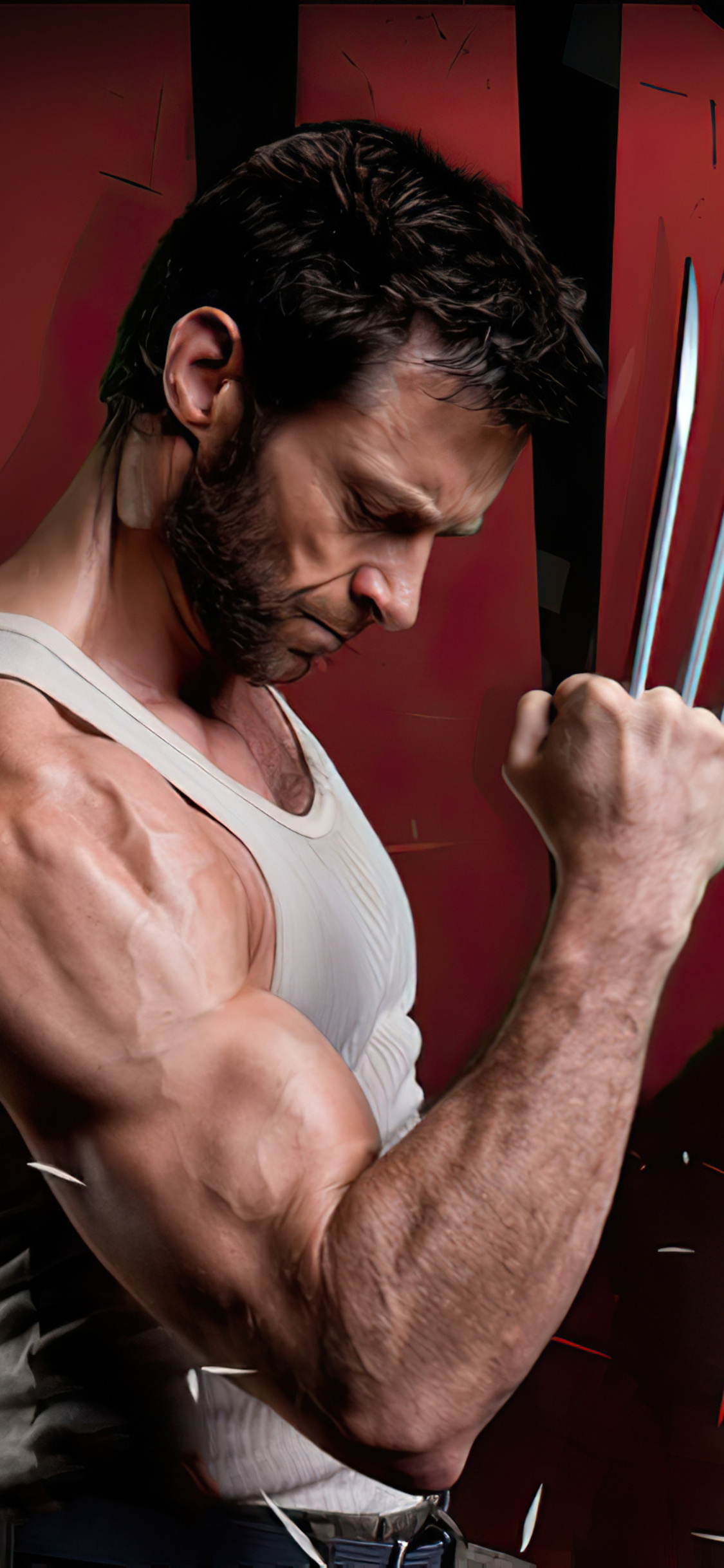Hugh Jackman as Wolverine, 2020 edition, High quality wallpapers, Stunning backgrounds, 1130x2440 HD Phone