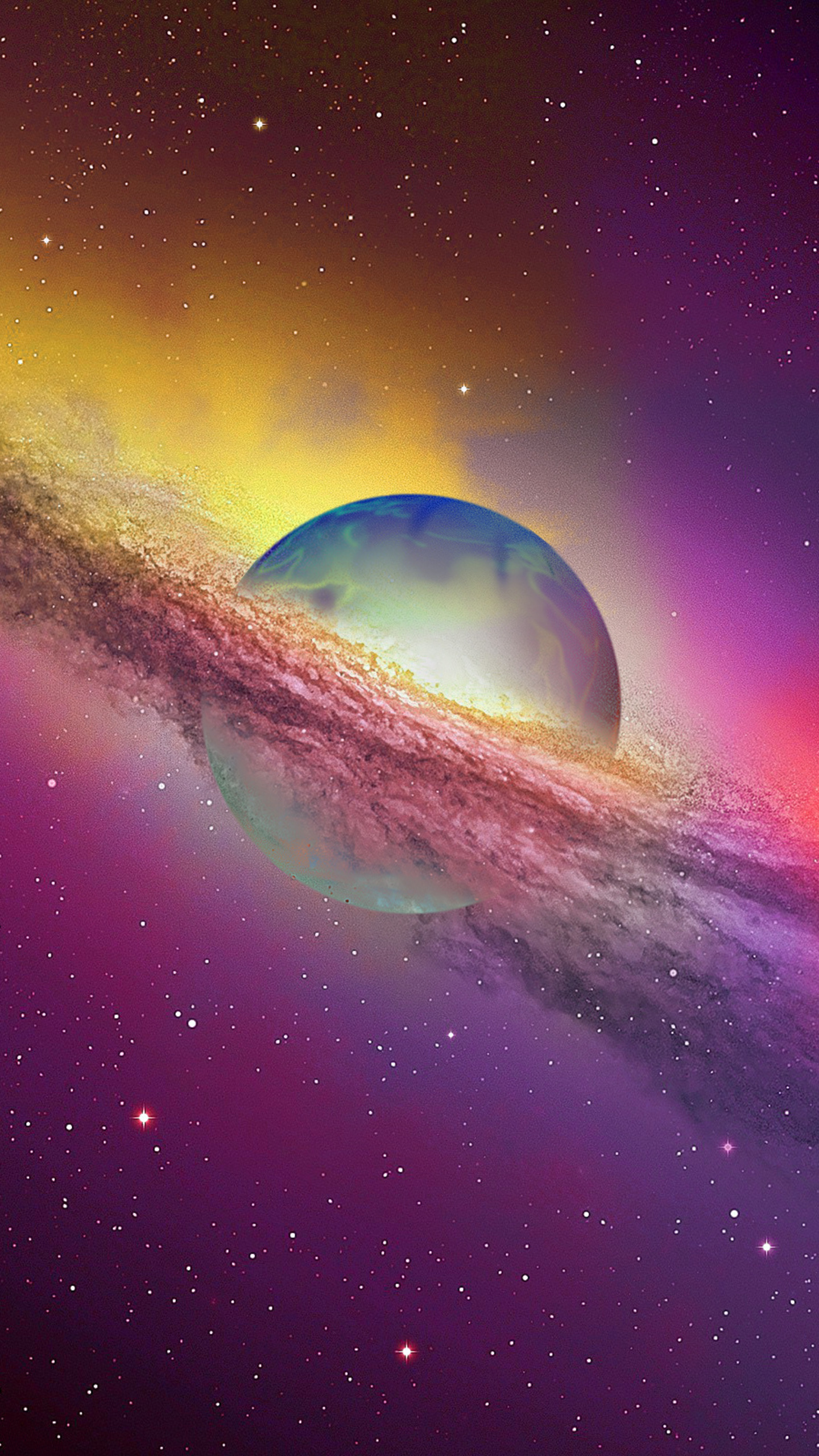 Space planet science fiction, Samsung Galaxy wallpapers, Cosmic exploration, Technological marvels, 1440x2560 HD Phone