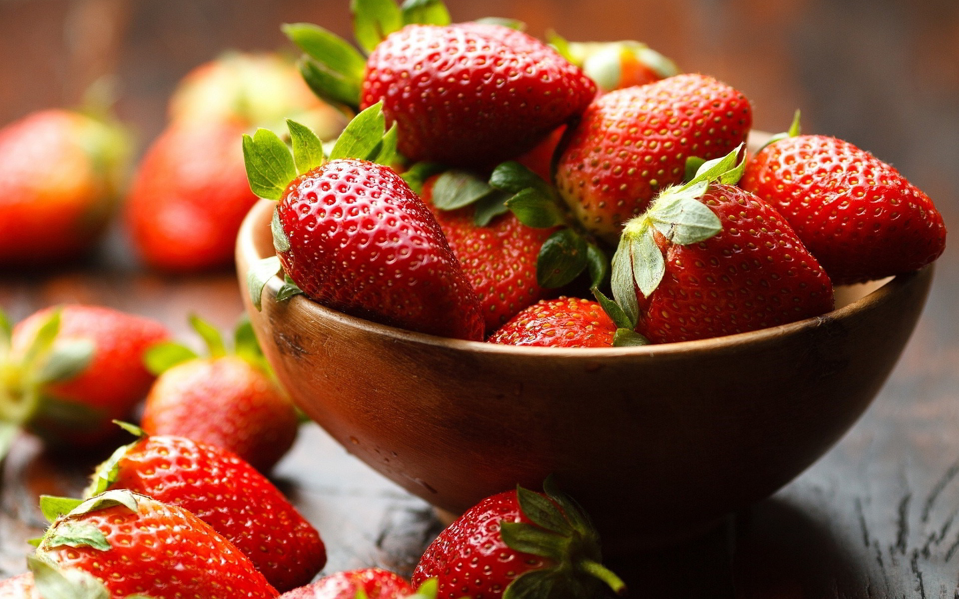 Strawberry: Artificial fruit flavor is used in confectionery industry. 1920x1200 HD Wallpaper.