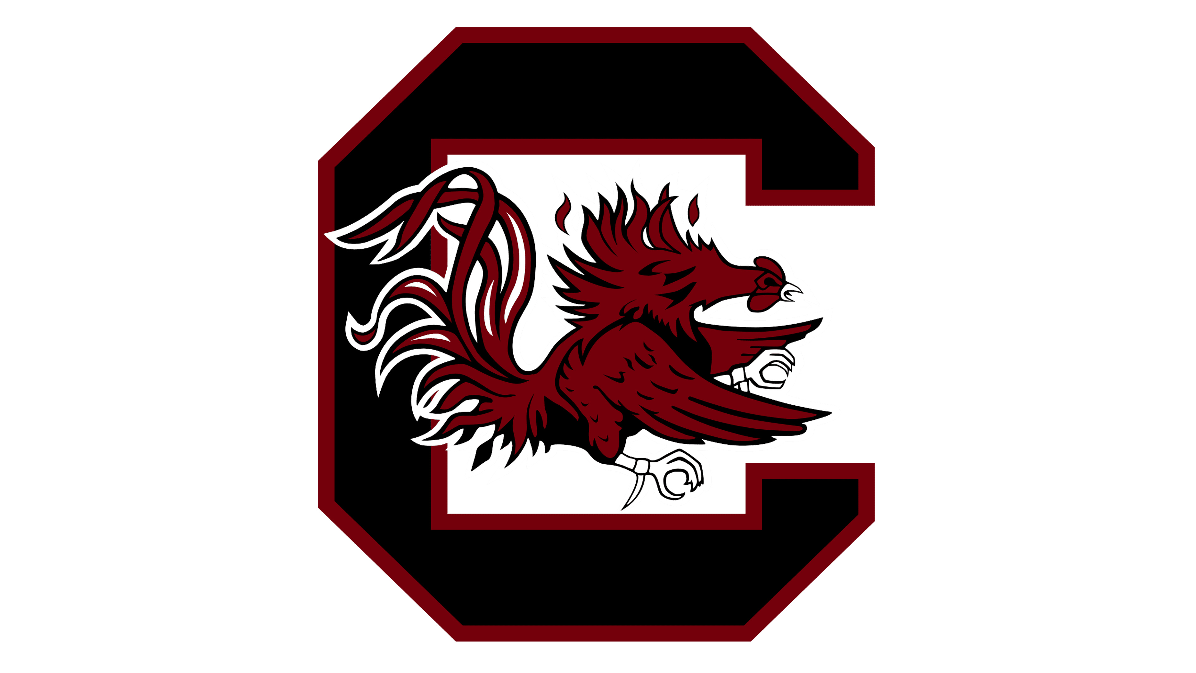 South Carolina Gamecocks, Logo evolution, Team history, Meaning, 3840x2160 4K Desktop