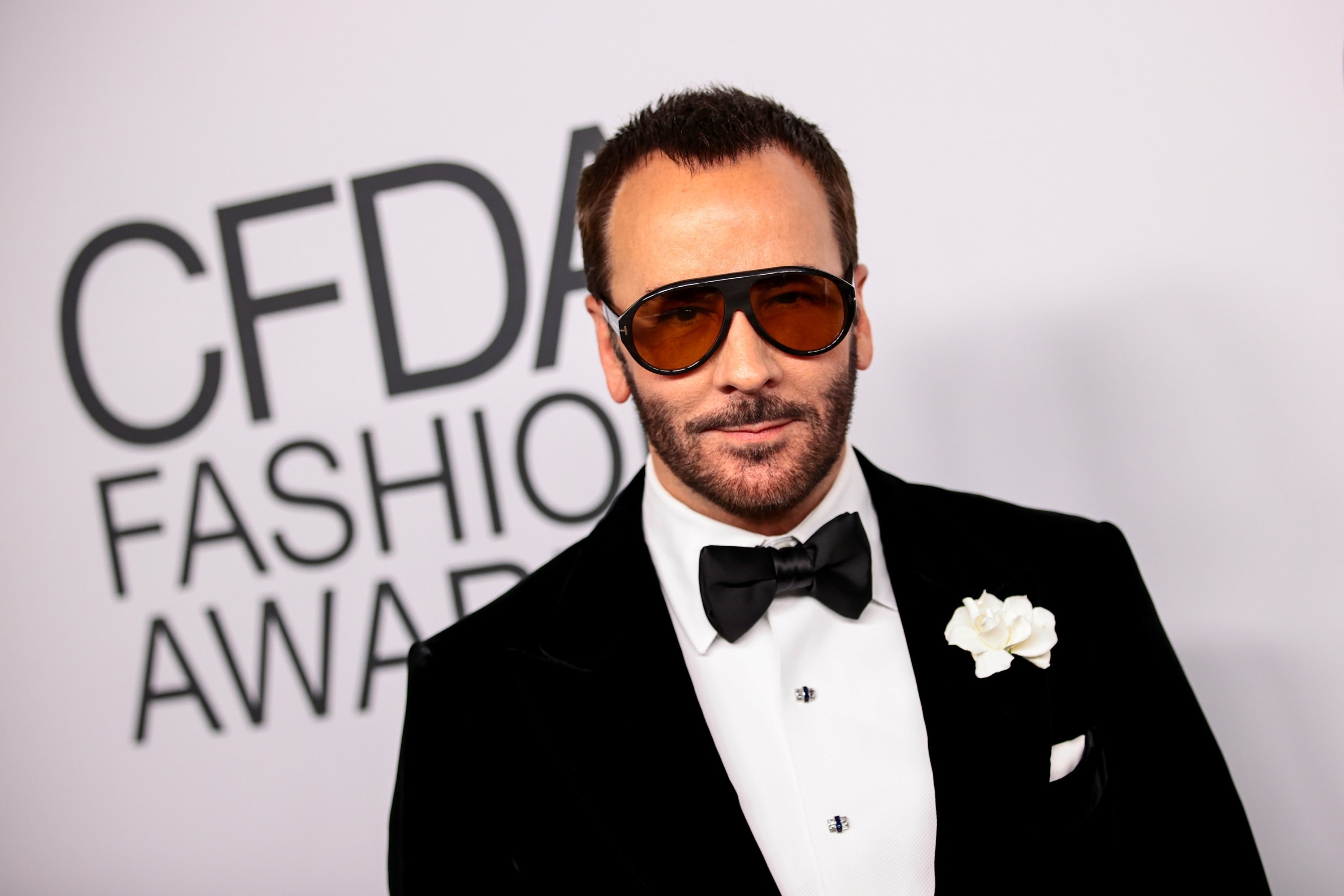 Tom Ford: Made his directorial debut with a 2009 American period romantic drama film, A Single Man. 3000x2000 HD Background.