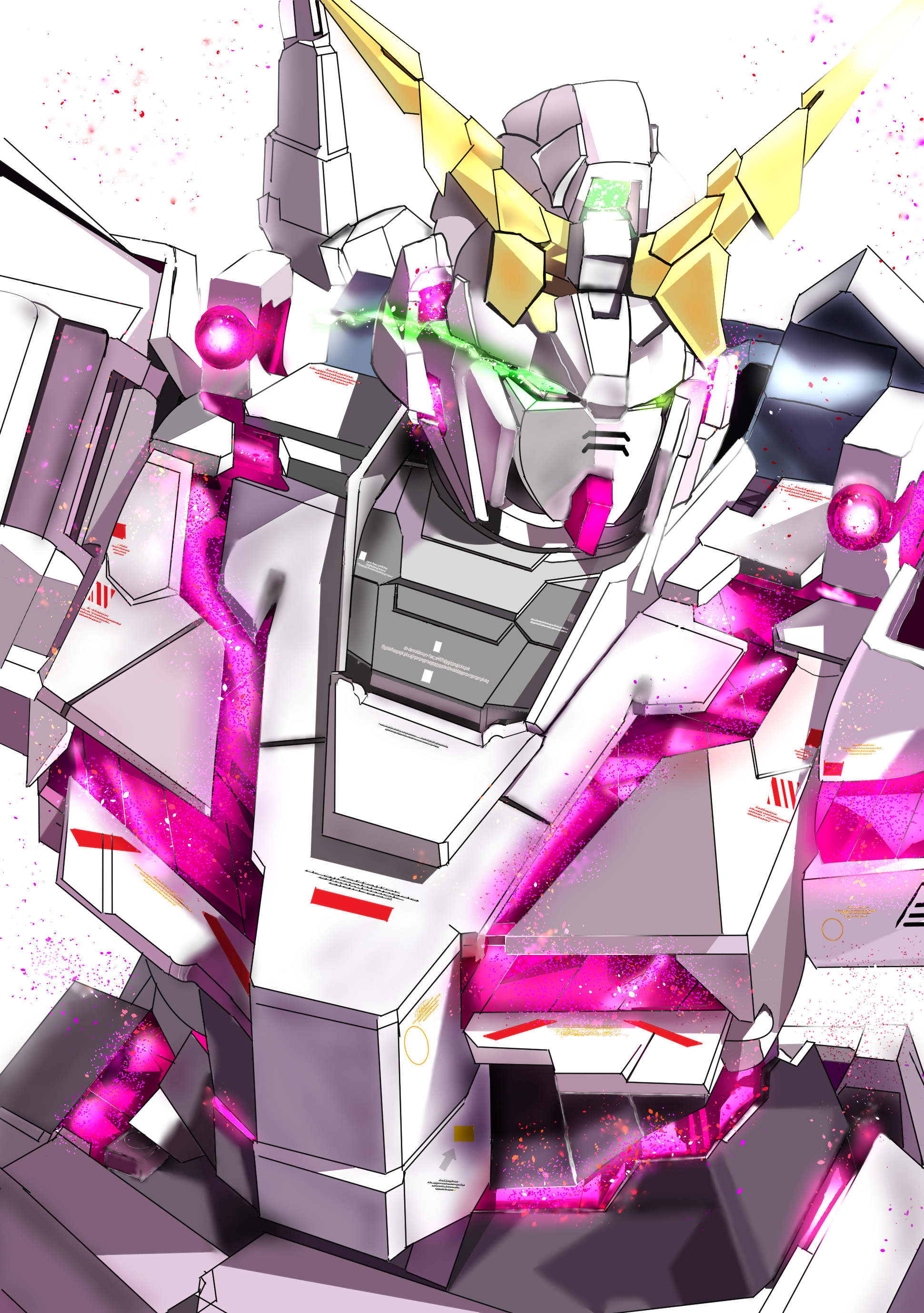 RX-0 Unicorn Gundam - Mobile Suit Gundam Unicorn - Image #3253683 - Zerochan Anime Image Board 1950x2760