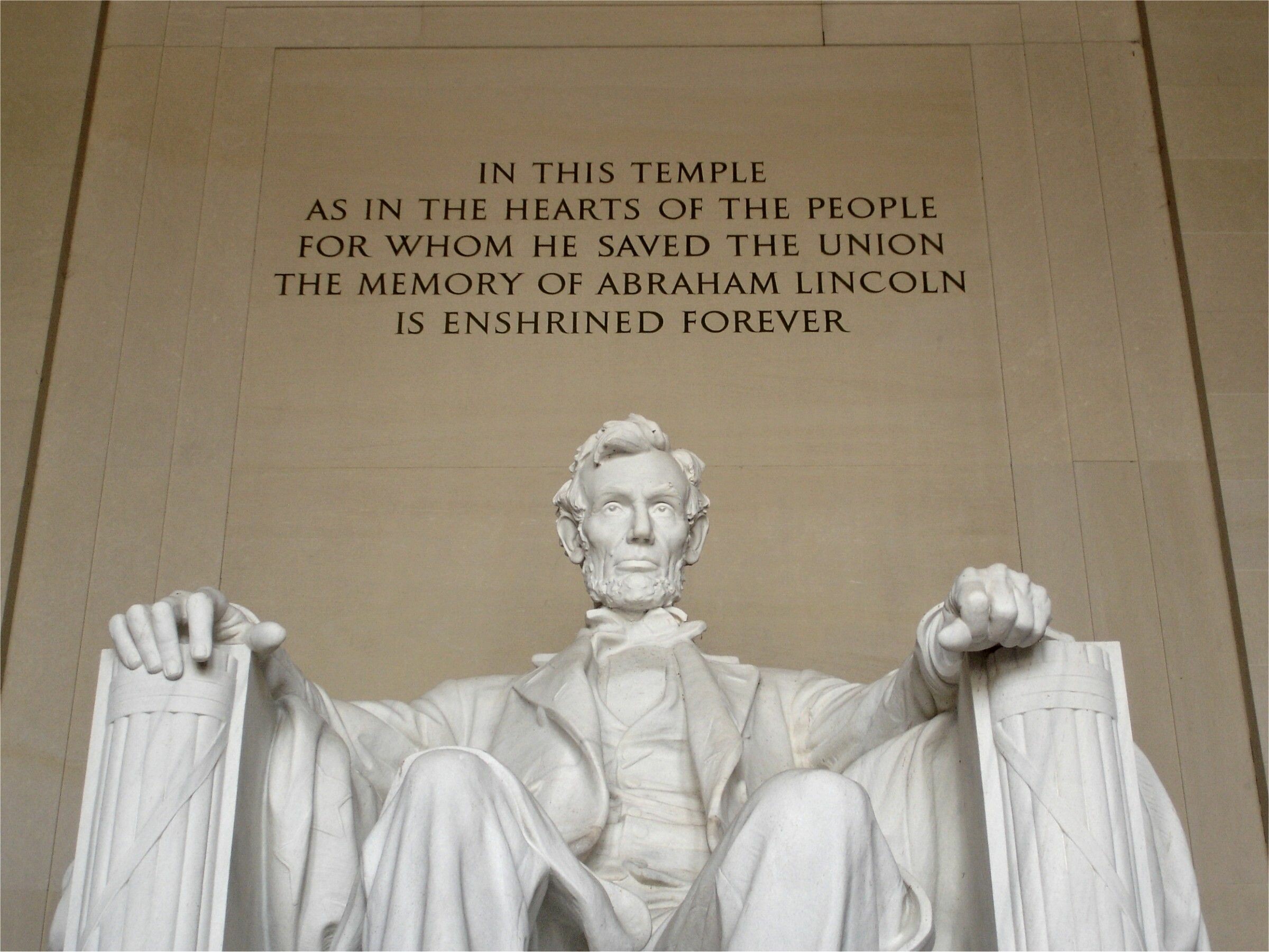 Lincoln Memorial: Landmark, Monument, Dedicated in May 1922. 2400x1810 HD Wallpaper.