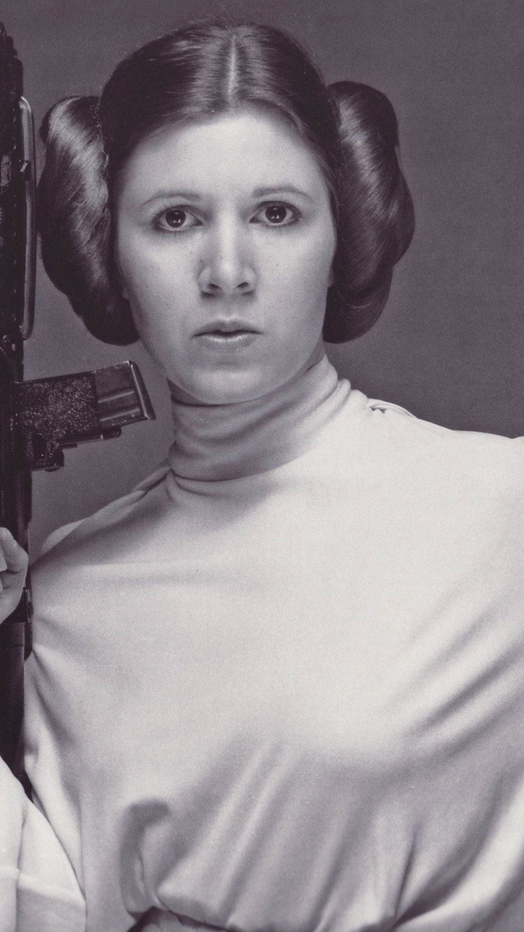 Carrie Fisher, Movie, Star Wars, 1080x1920 Full HD Handy