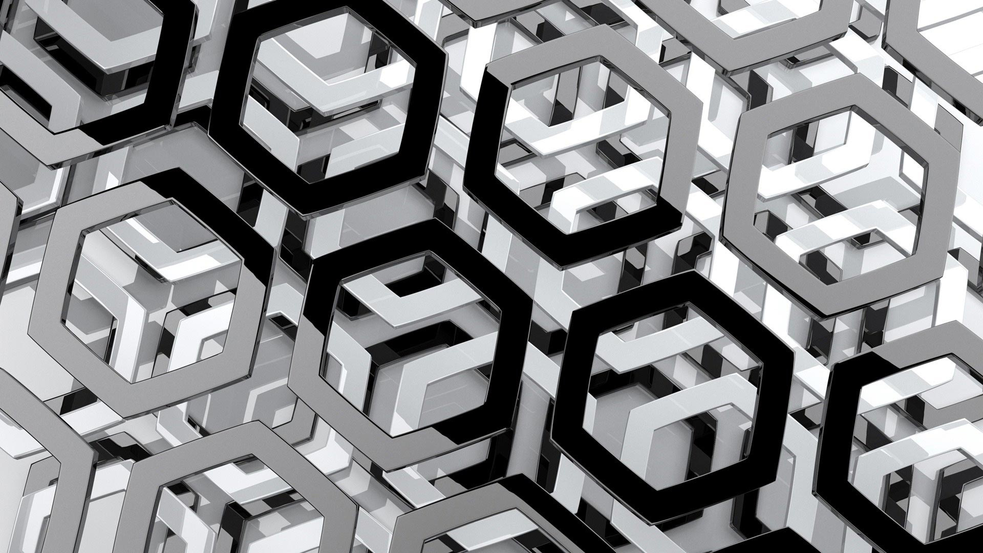 Hexagon wallpaper, 4K resolution, User-submitted art, Hexagon theme, 1920x1080 Full HD Desktop