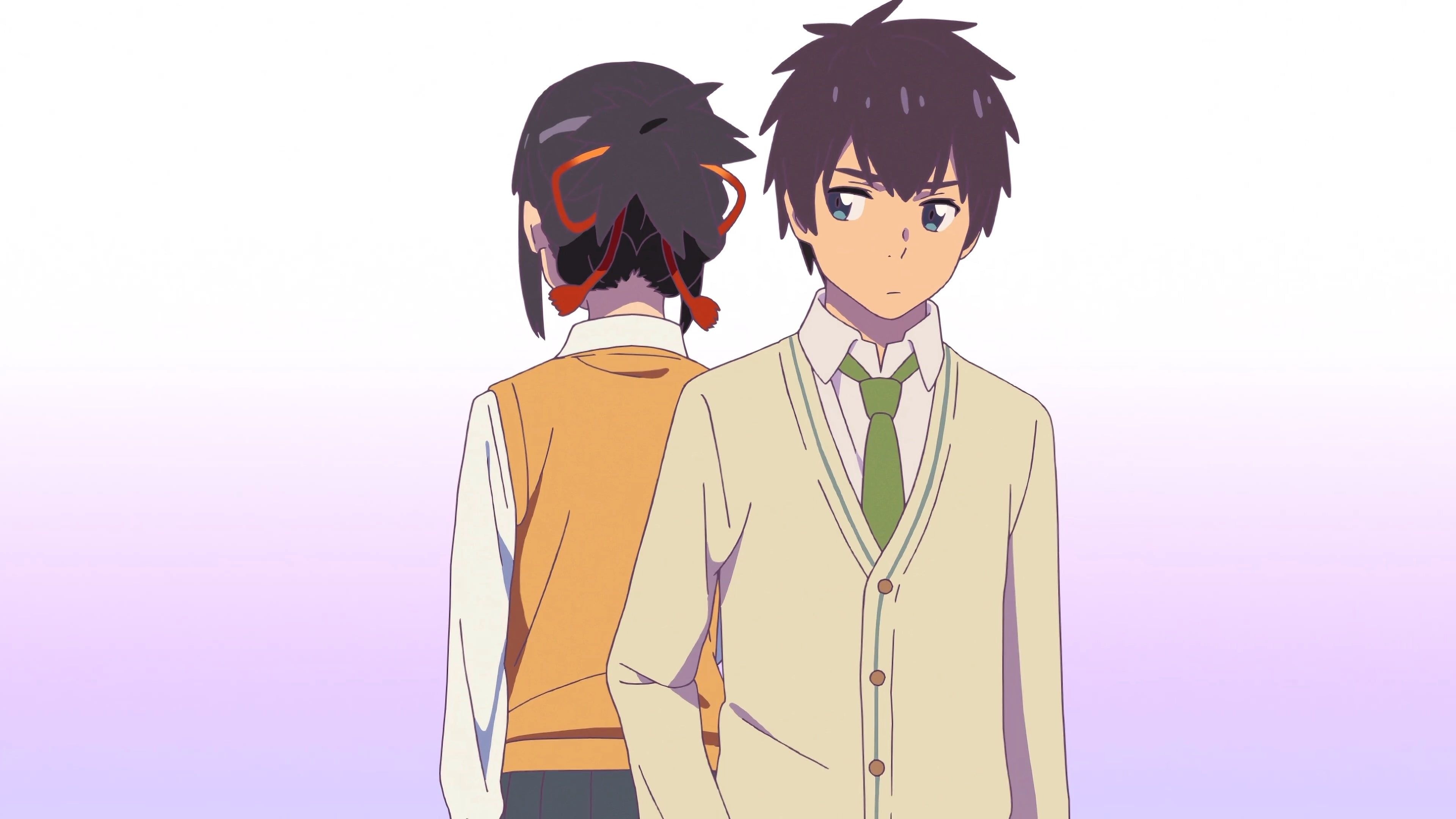 Makoto Shinkai, Kimi no Na wa, Anime masterpiece, Female protagonist, 3840x2160 4K Desktop