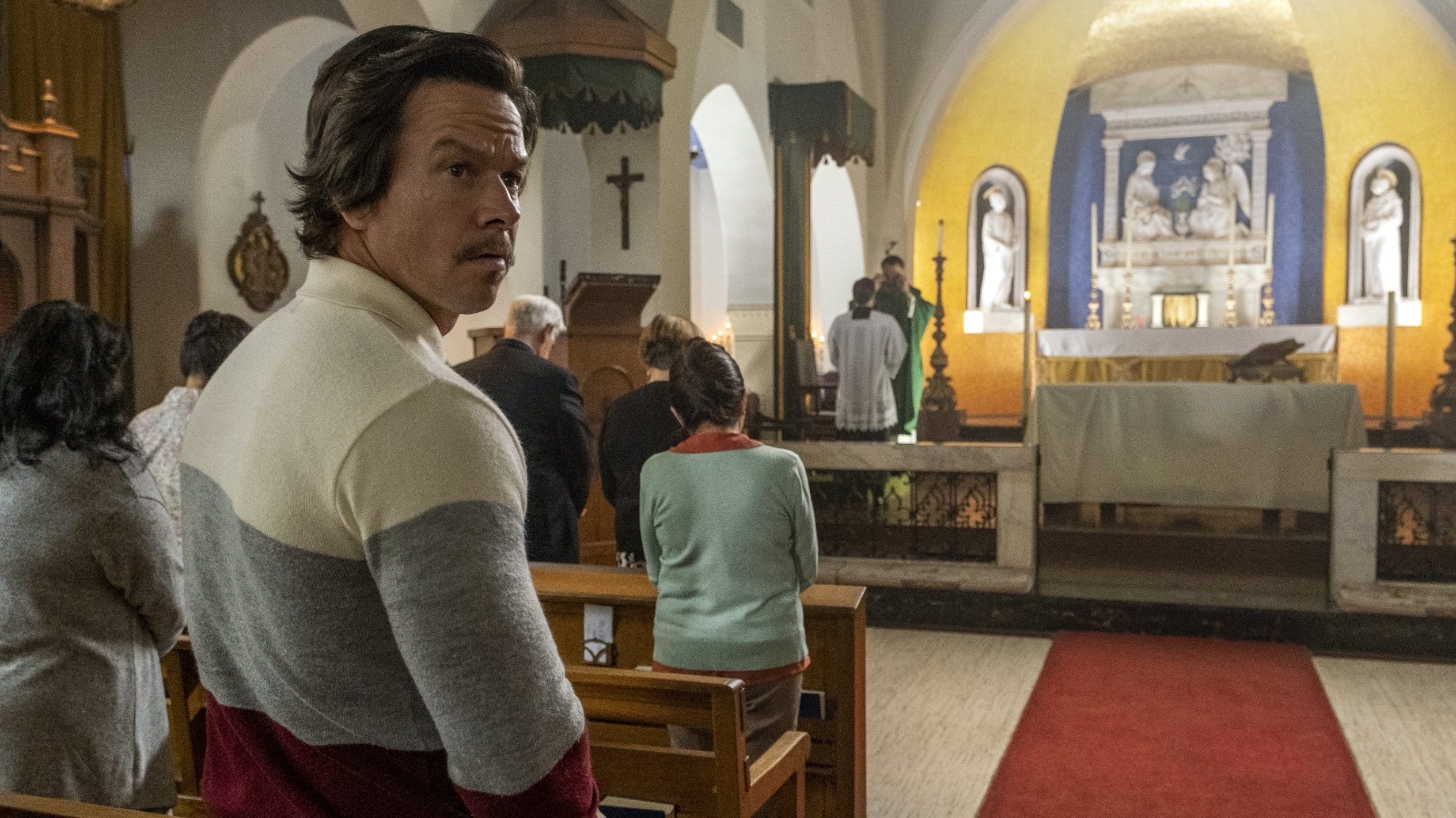 Father Stu, Wahlberg's real-life, Carrying on his message, 2530x1420 HD Desktop