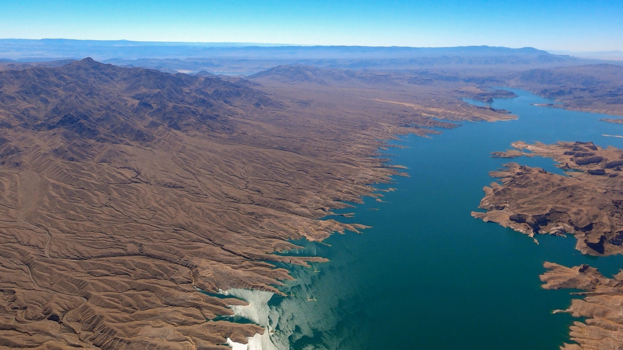 Aerials, Lake Mead, Hoover Dam, 2560x1440 HD Desktop